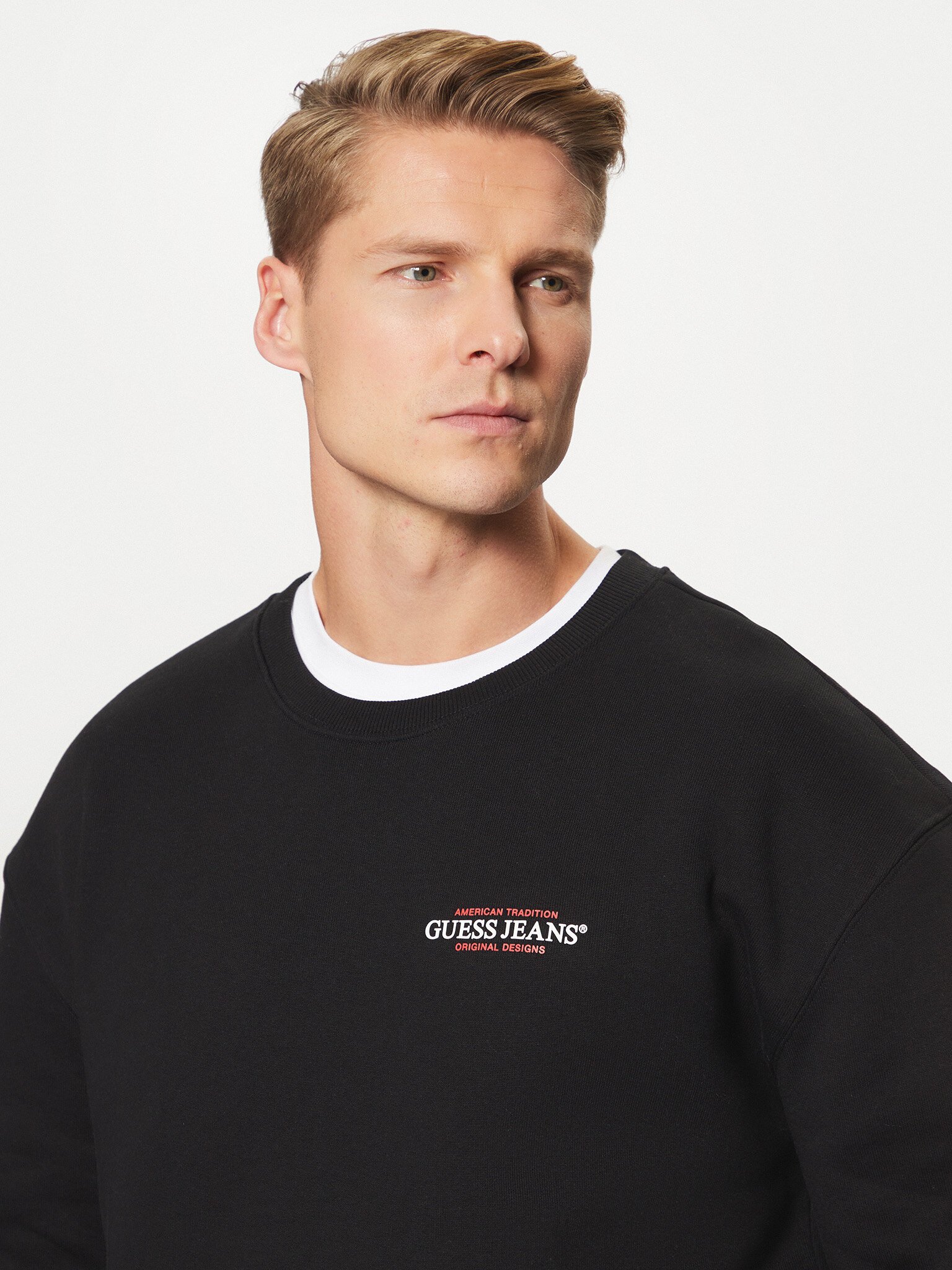 Sweatshirts  Guess jeans M4YQ17 K9V31 JBLK Jet Black A996