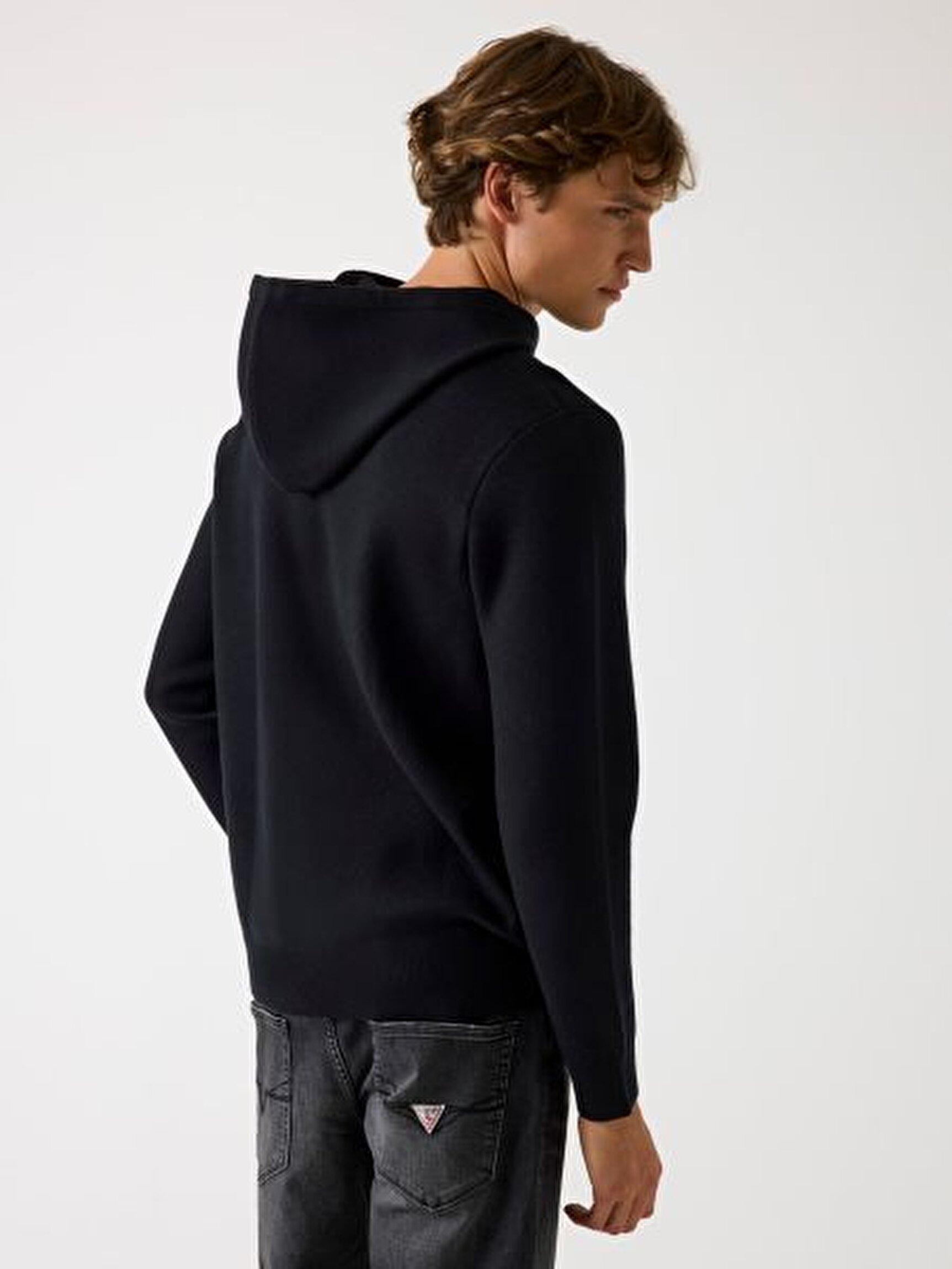 Sweatshirts  Guess jeans M5BR18 Z0470 JBLK Jet Black A996