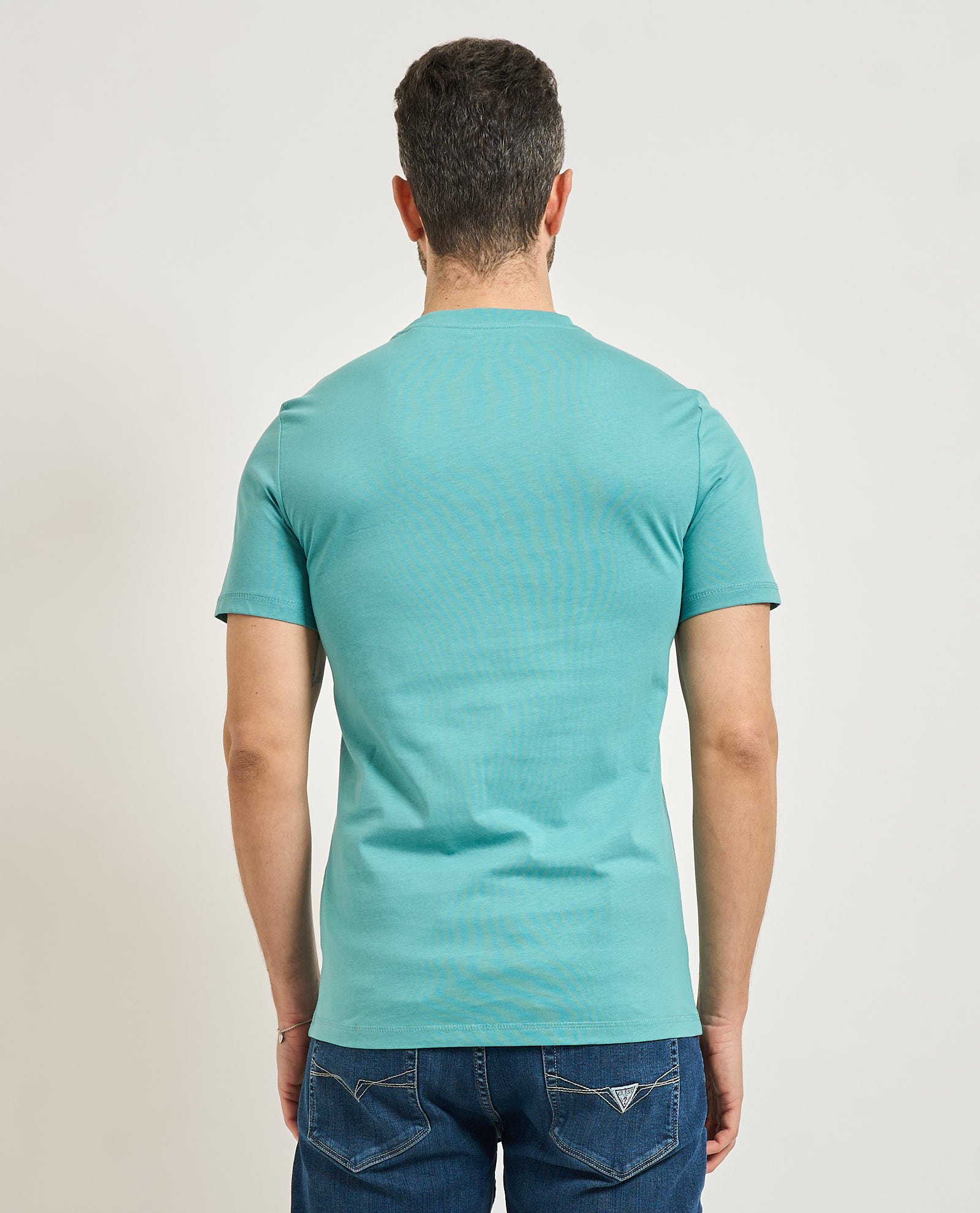 T-S manches courtes  Guess jeans M2YI72 I3Z14 A74H LAGUNA TIDE