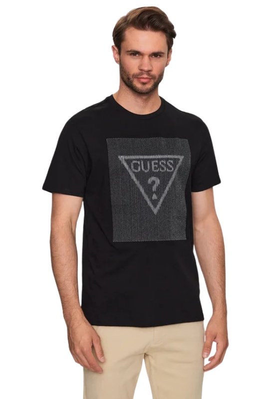 T-S manches courtes  Guess jeans M3YI91 K9RM1 JBLK Jet Black A996