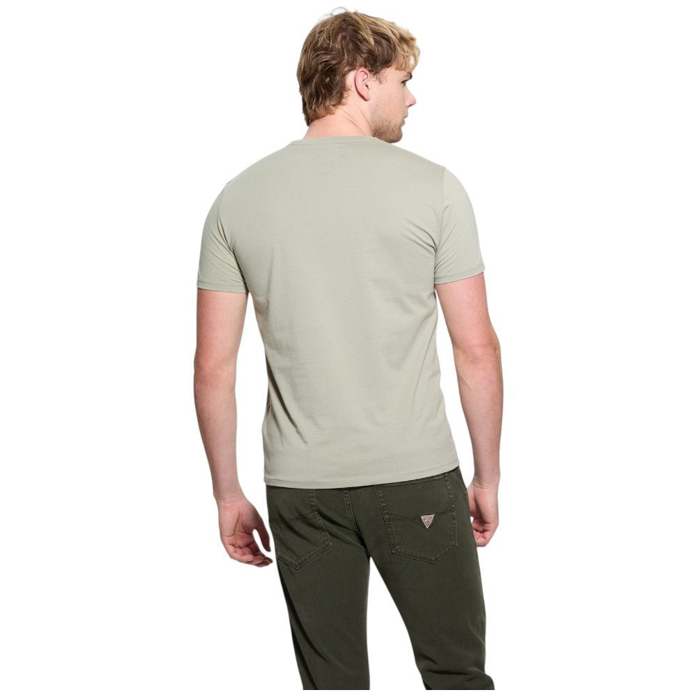 T-S manches courtes  Guess jeans M4GP39 K7HD0 A81T SAGE PLANT