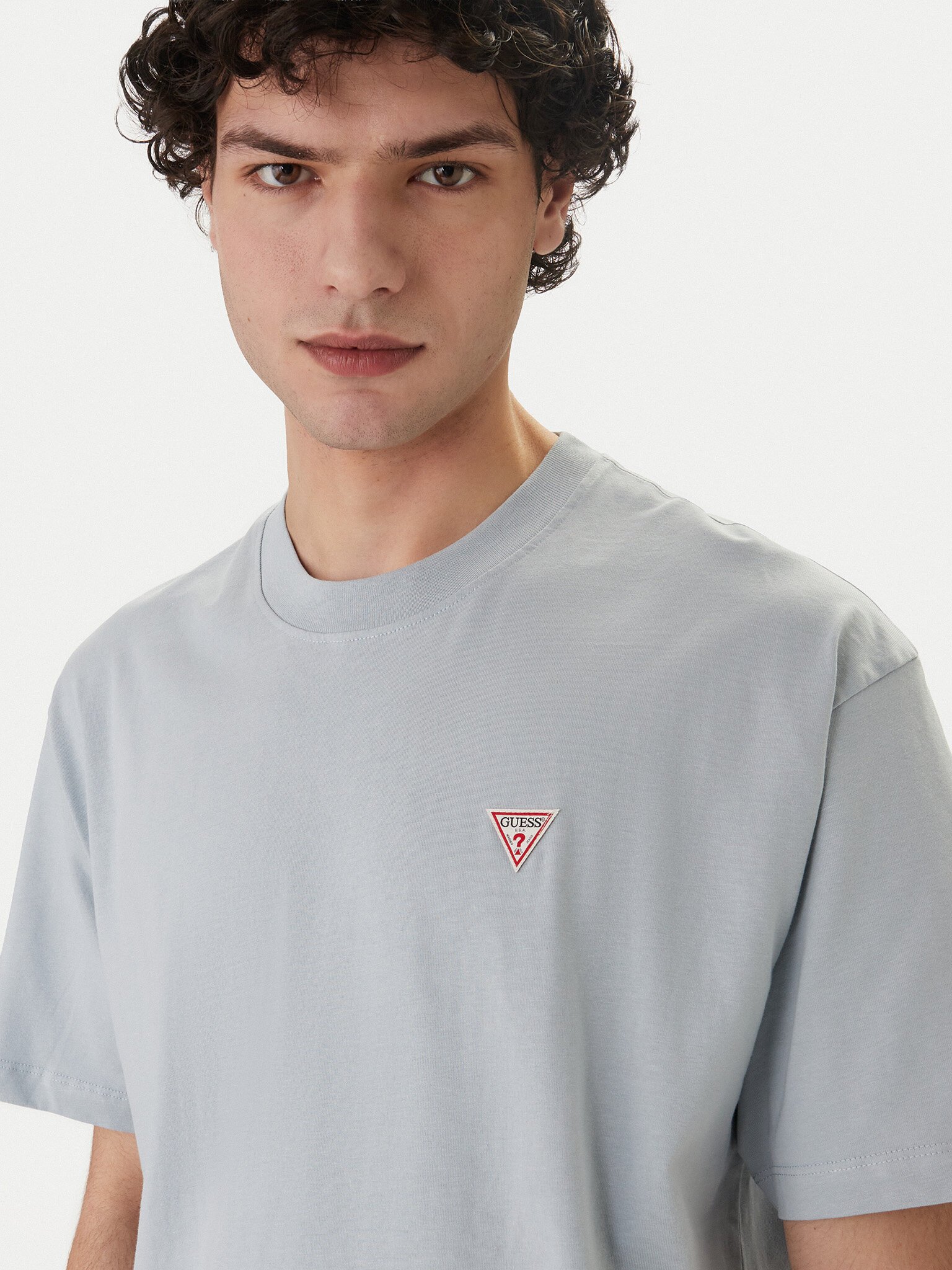 T-S manches courtes  Guess jeans M4YI46 K8FQ4 G7P4 AURA BLUE