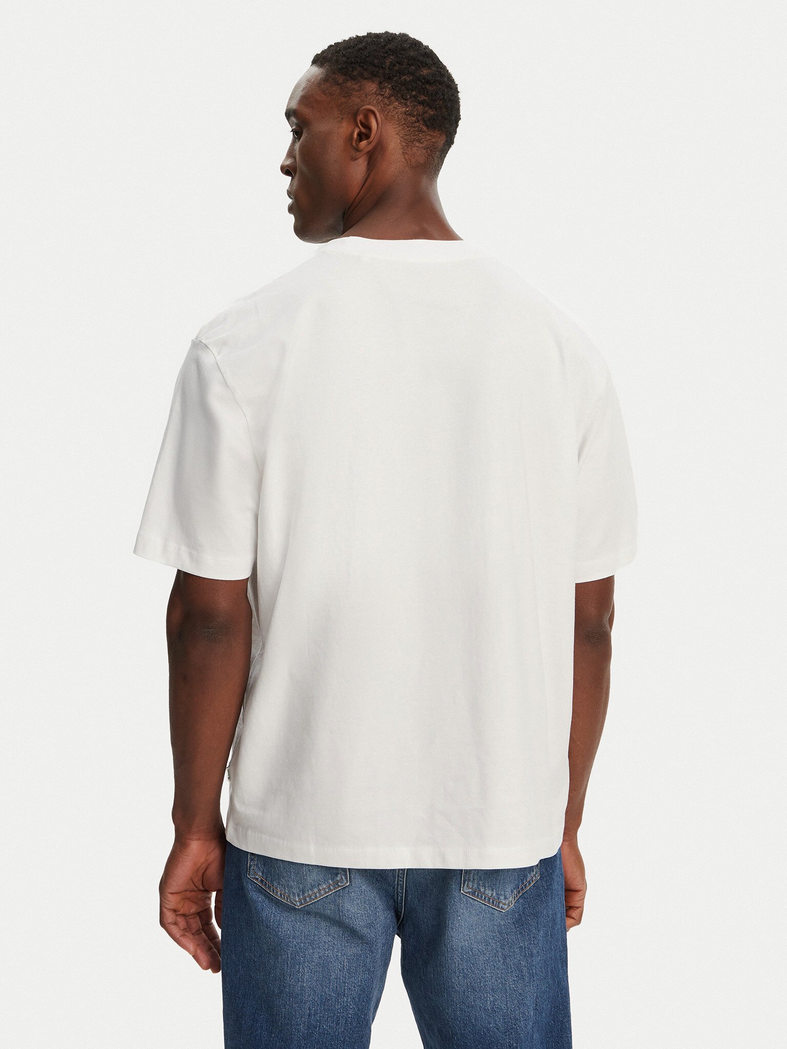 T-S manches courtes  Guess jeans M4YI46 K8FQ4 G011 Pure White