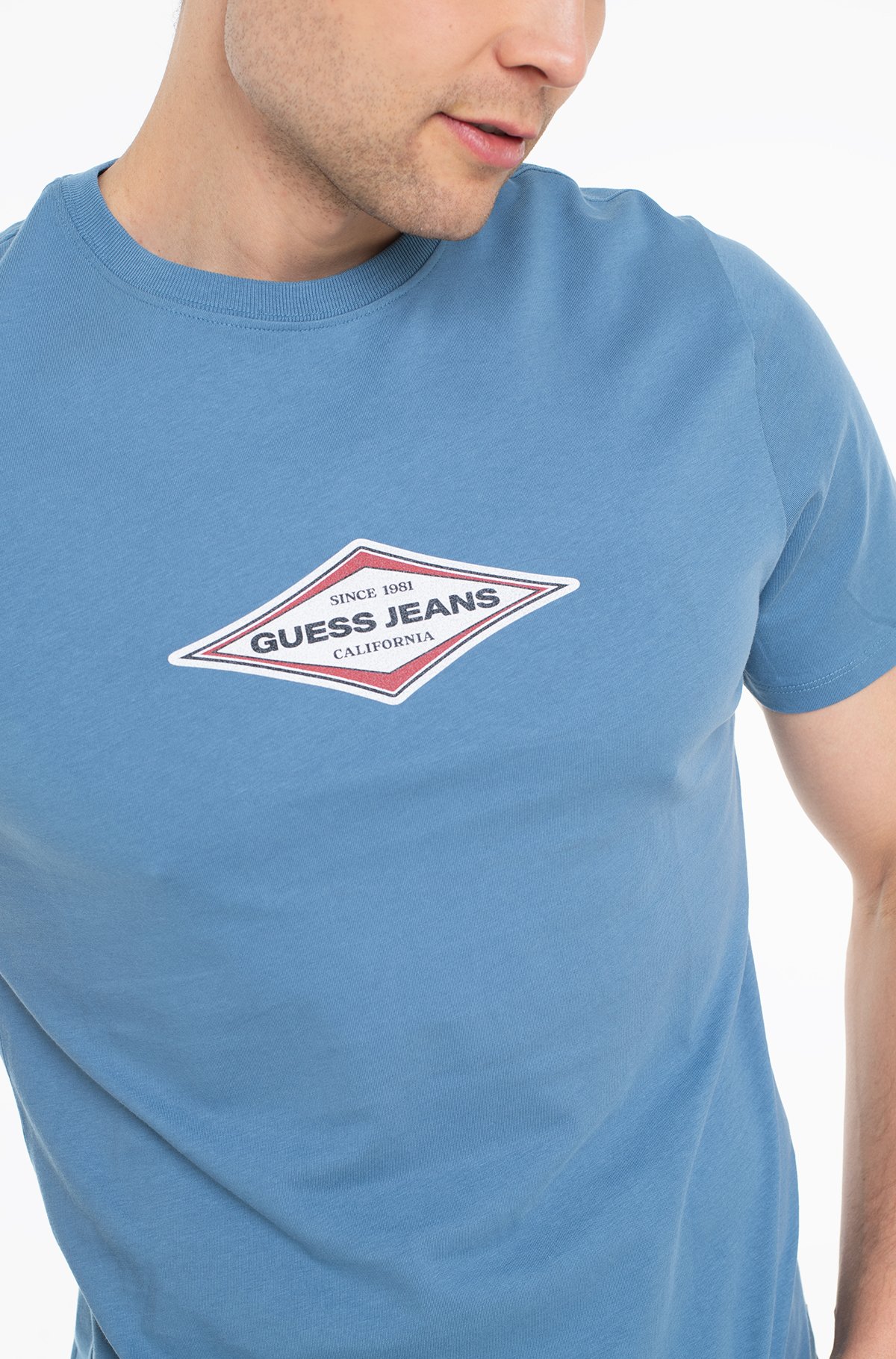 T-S manches courtes  Guess jeans M6GIB4 K8HM0 G7JM SUGAR PAPER