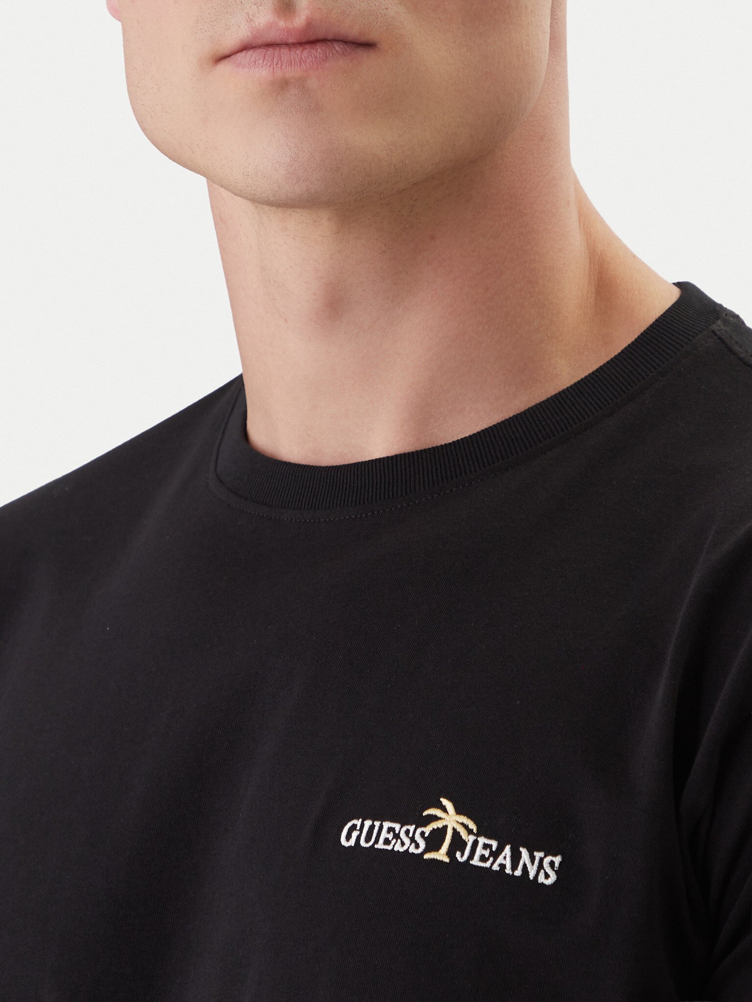 T-S manches courtes  Guess jeans M6GIB7 K8HM0 JBLK Jet Black A996