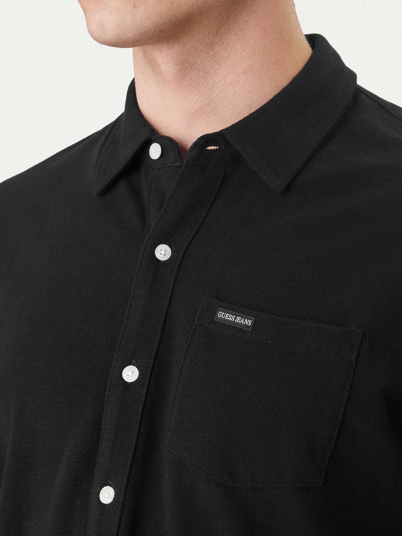 T-S manches courtes  Guess jeans M6GP02 KE731 JBLK Jet Black A996