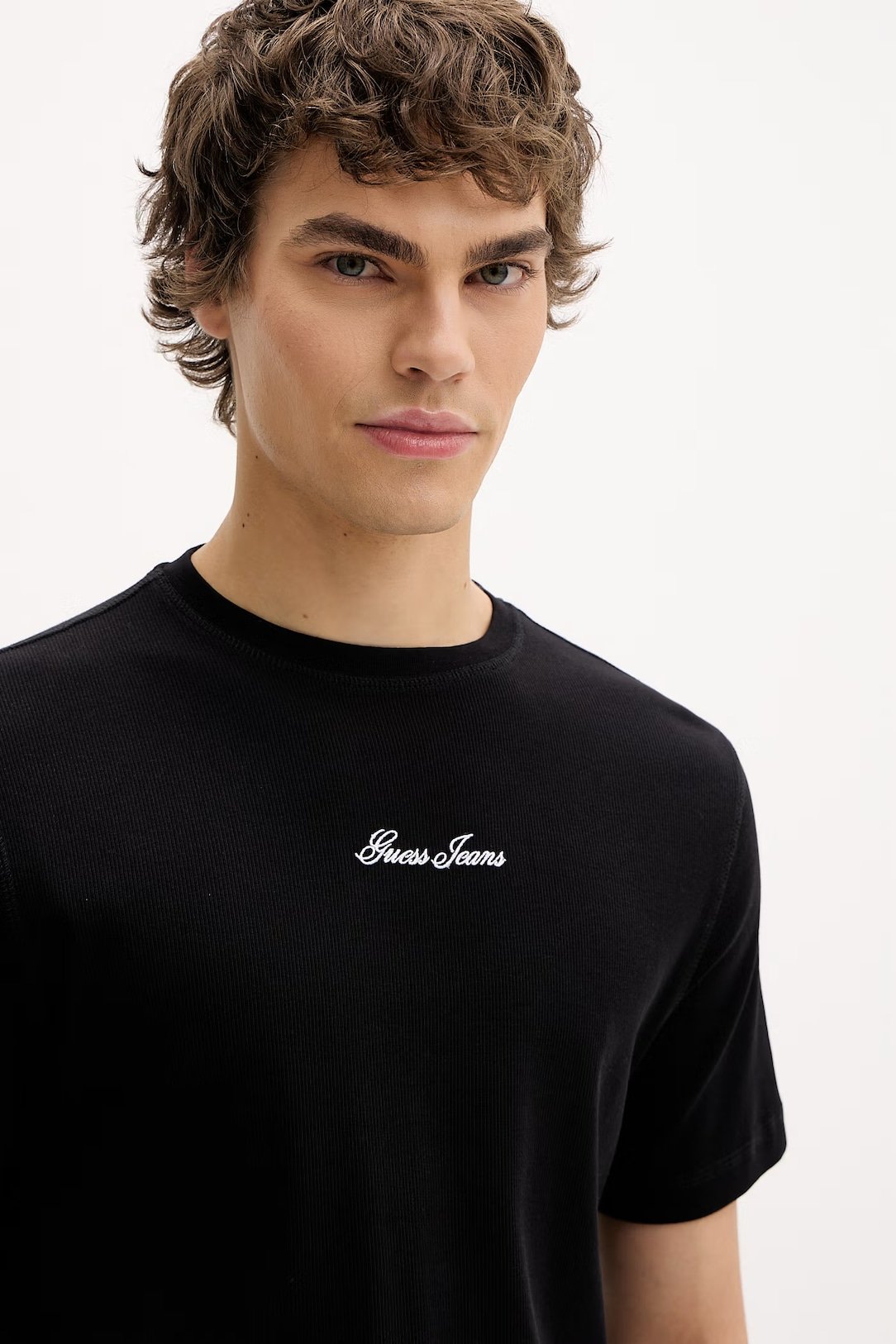 T-S manches courtes  Guess jeans M6GP06 KA0H1 JBLK Jet Black A996