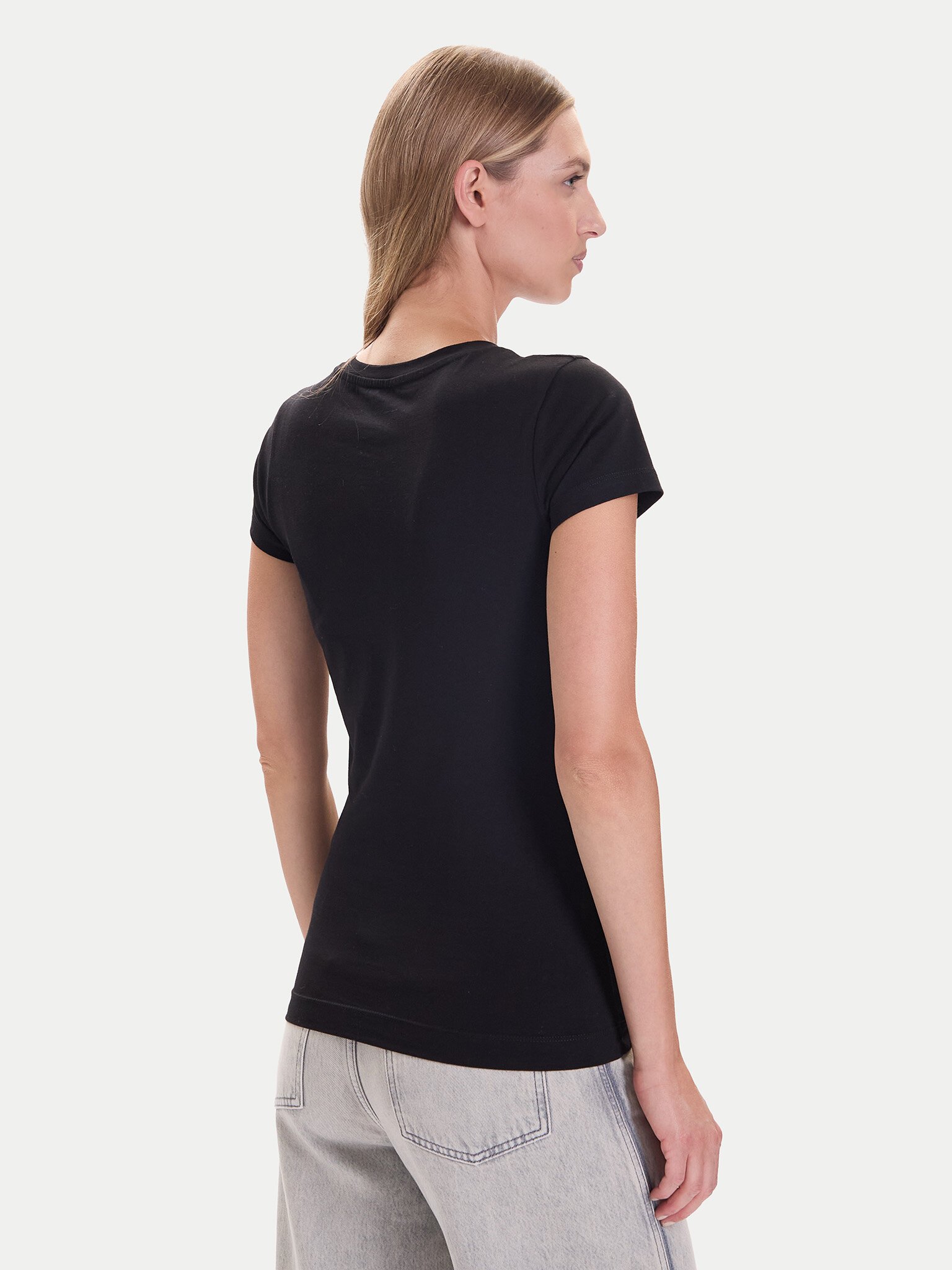 T-S manches courtes  Guess jeans W5BI28 J1314 JBLK Jet Black A996