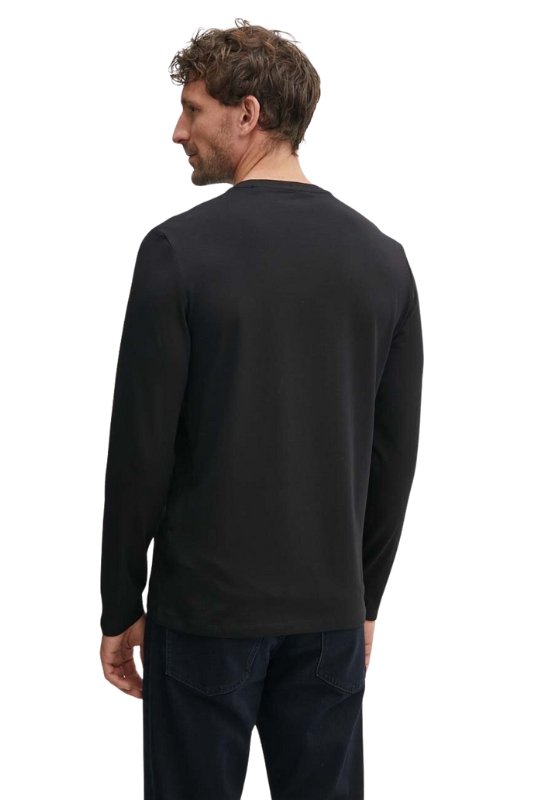 T-S manches longues  Guess jeans M4YI39 J1314 JBLK Jet Black A996