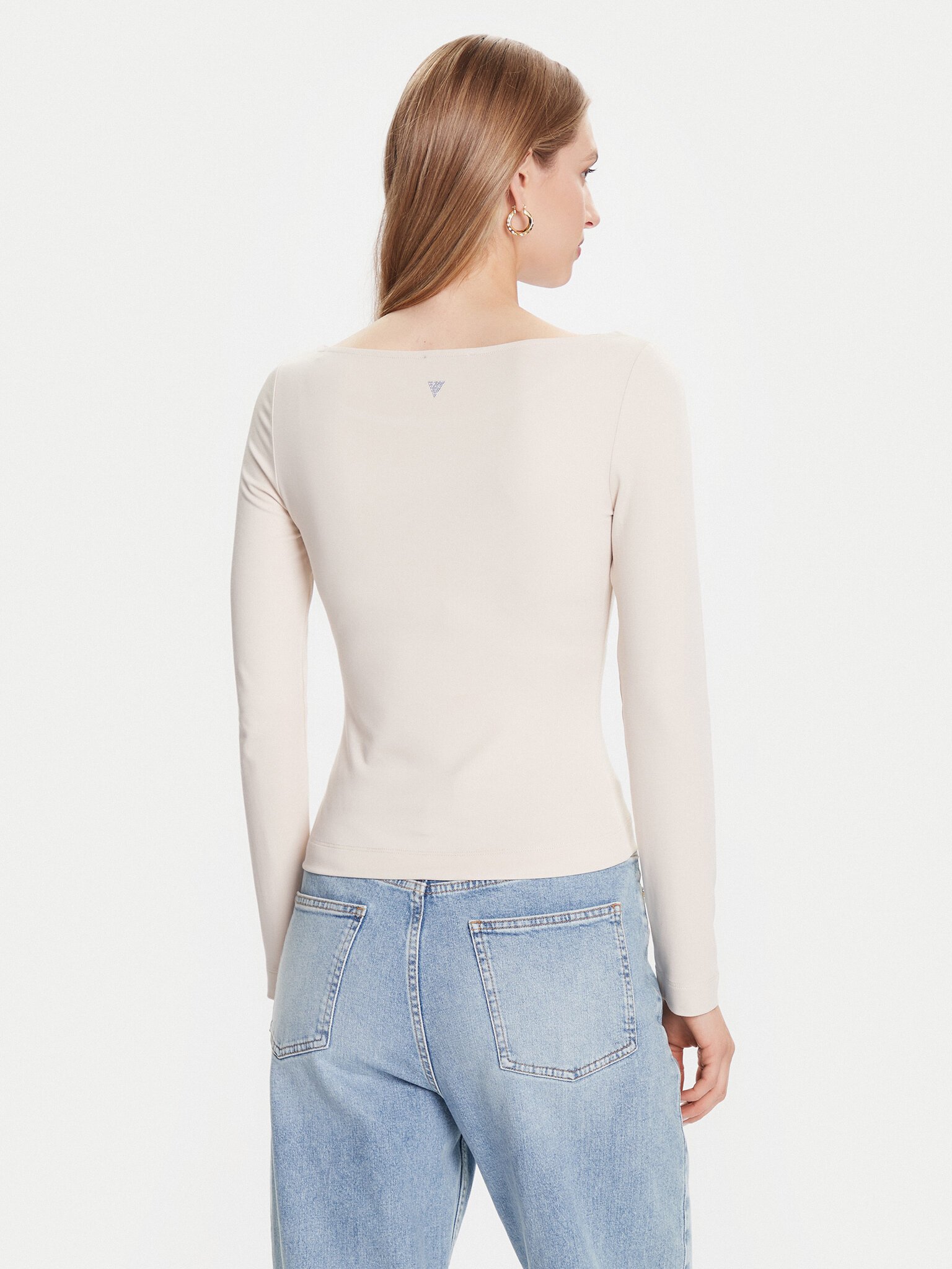 T-S manches longues  Guess jeans W5BP46 KCYV2 A115 LOVERS BEACH