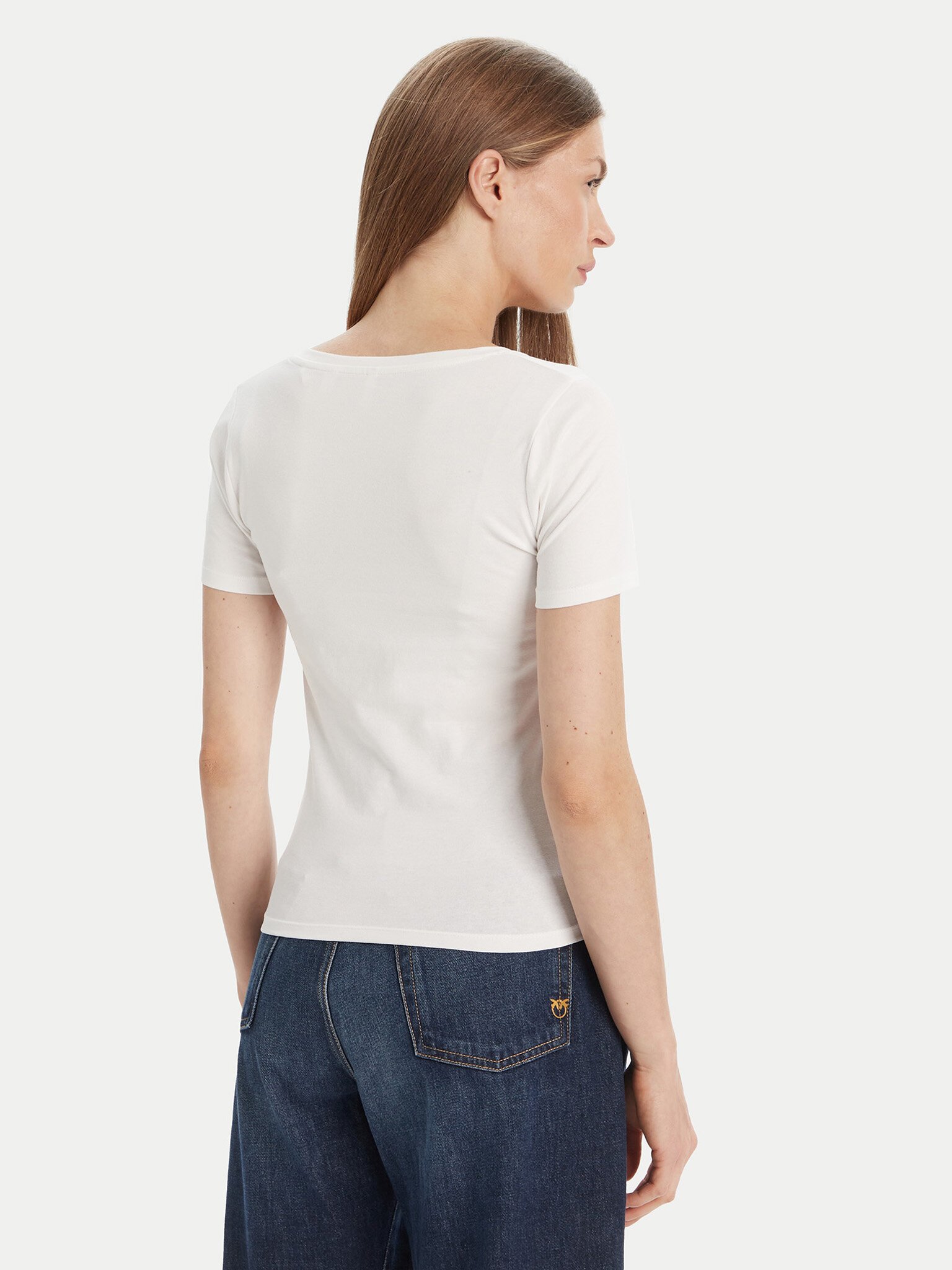 Tee shirt  Guess jeans O5RI02 KBBU1 G011 Pure White