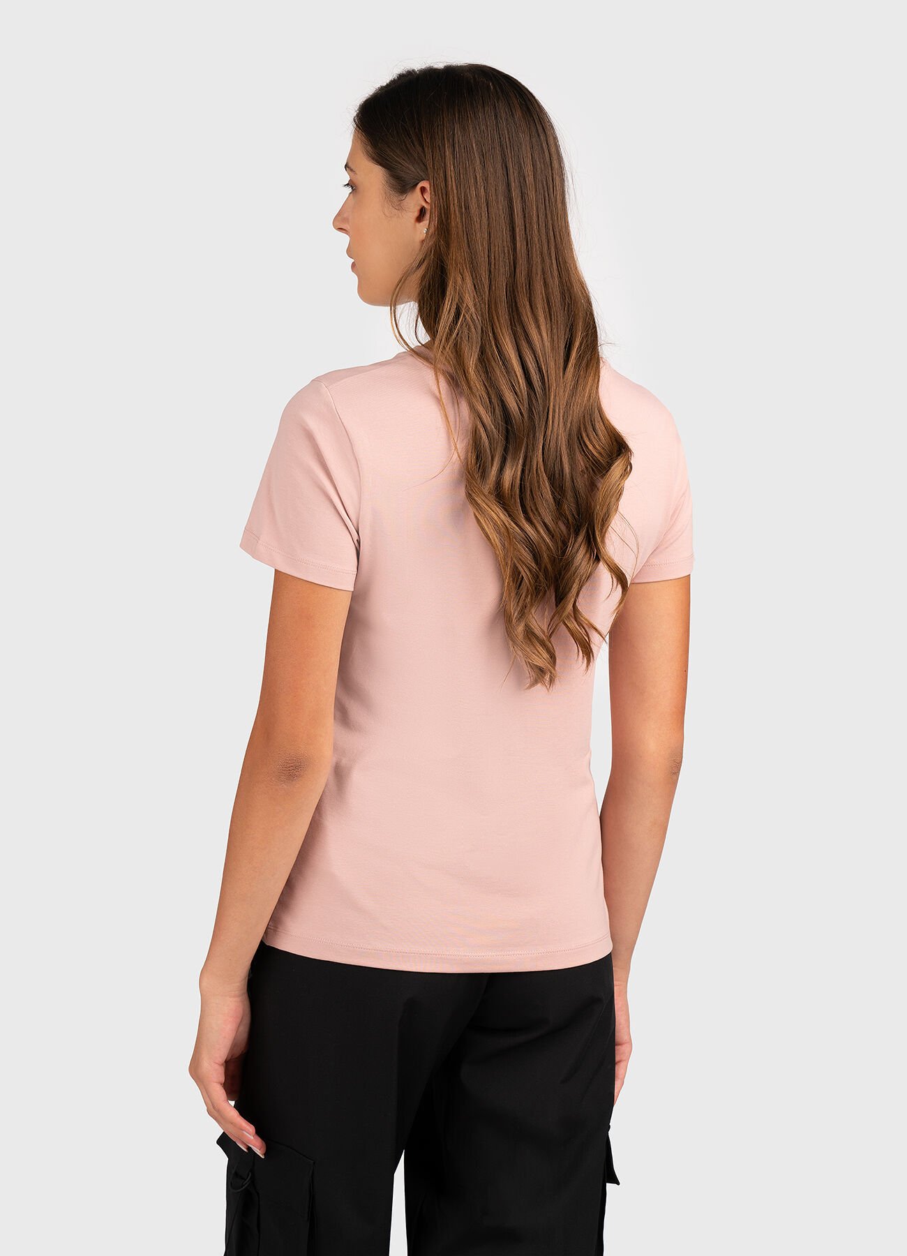 Tee shirt  Guess jeans V4YI09 J1314 G644 BARELY PINK
