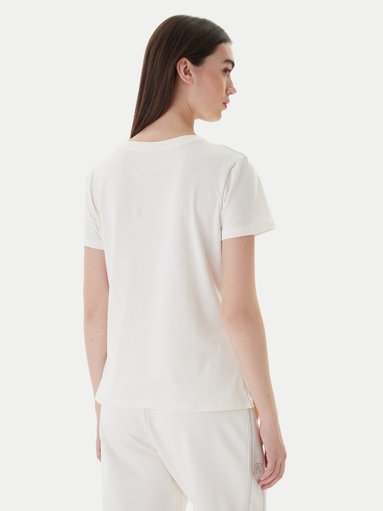 Tee shirt  Guess jeans V4YI09 J1314 G1O6 DOVE WHITE