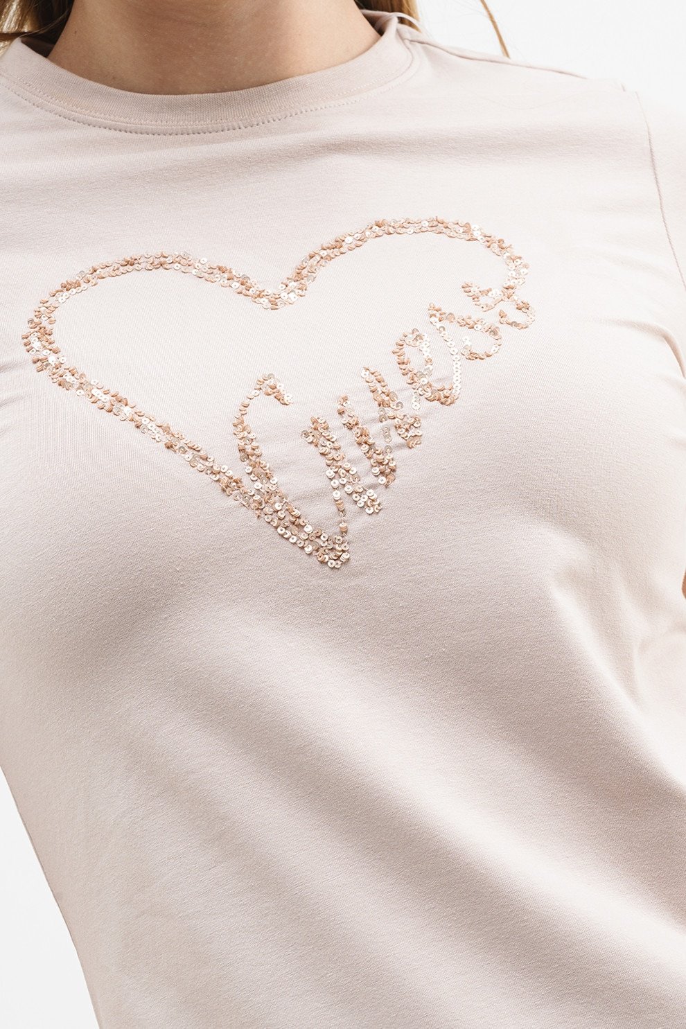 Tee shirt  Guess jeans V5BI13 J1314 G1FU SKIN SHADOW