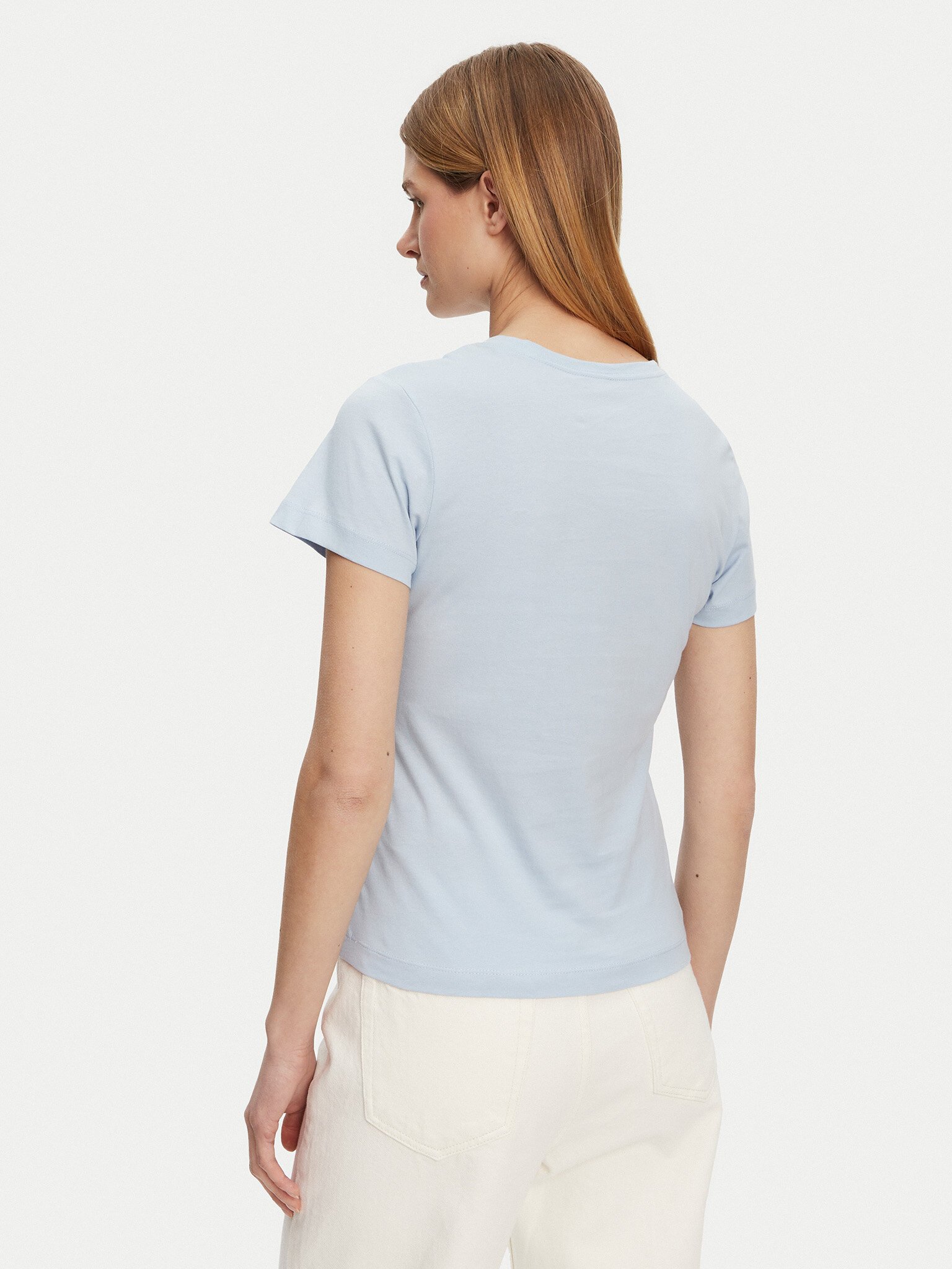 Tee shirt  Guess jeans V5GI02 K9RM1 G7O3 AERIAL BLUE