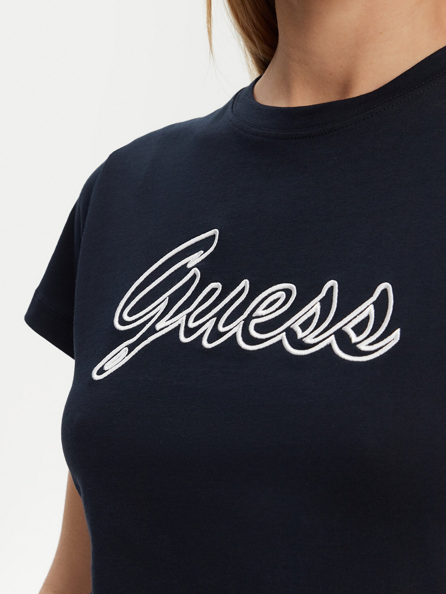 Tee shirt  Guess jeans V5GI02 K9RM1 A71W DARING OCEAN