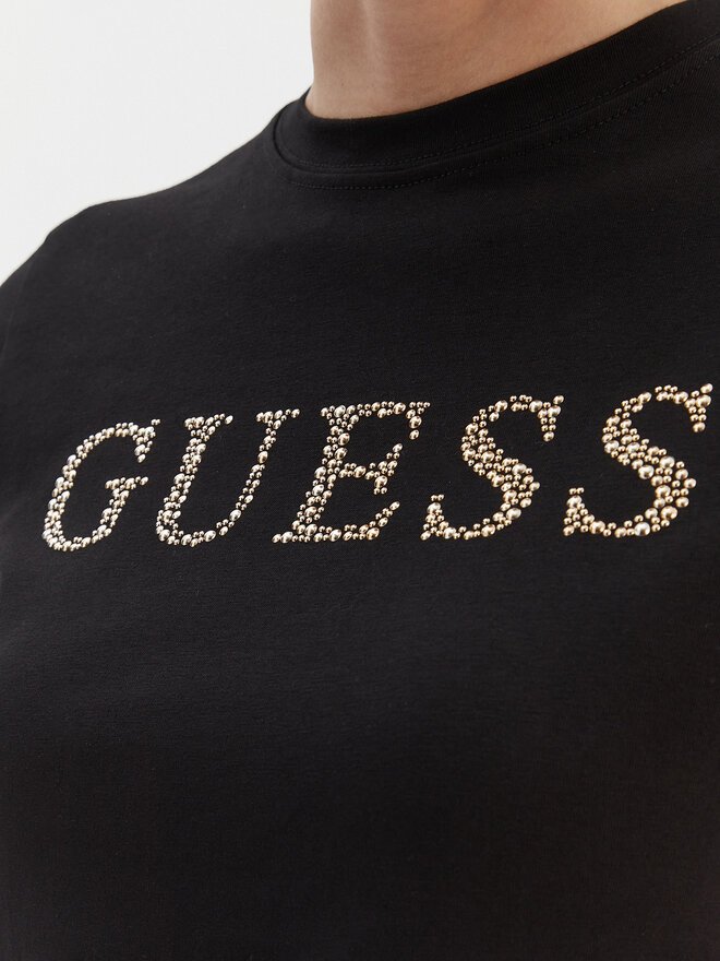 Tee shirt  Guess jeans V6RI20 J1314 JBLK Jet Black A996