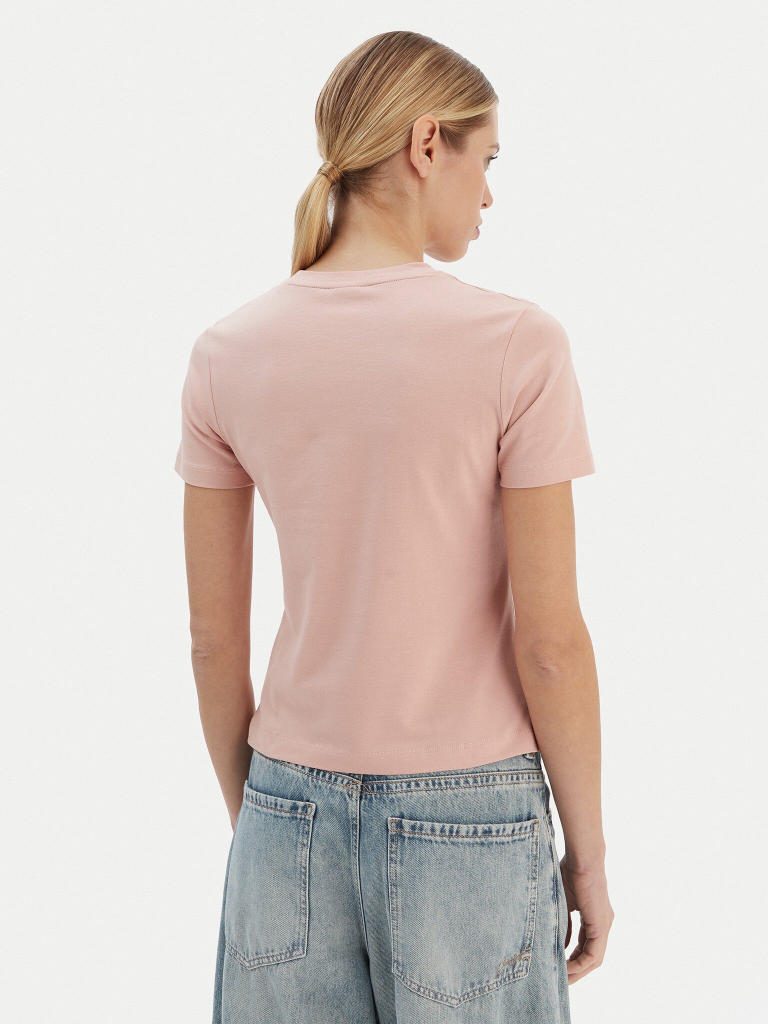 Tee shirt  Guess jeans V6RI20 J1314 G6M1 ROSE BLISS