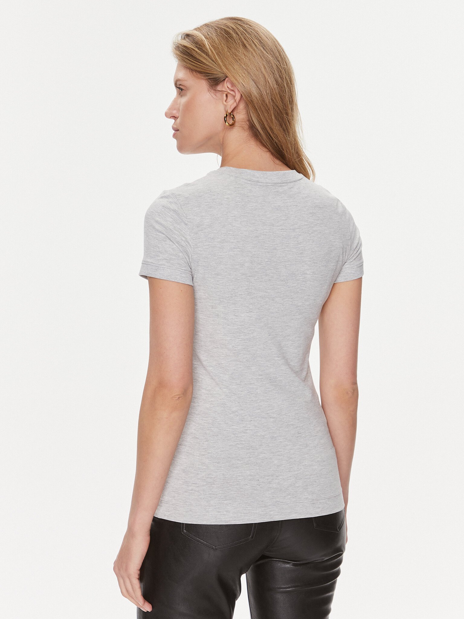 Tee shirt  Guess jeans W2YI44 J1314 LMGY LIGHT MELANGE GREY M