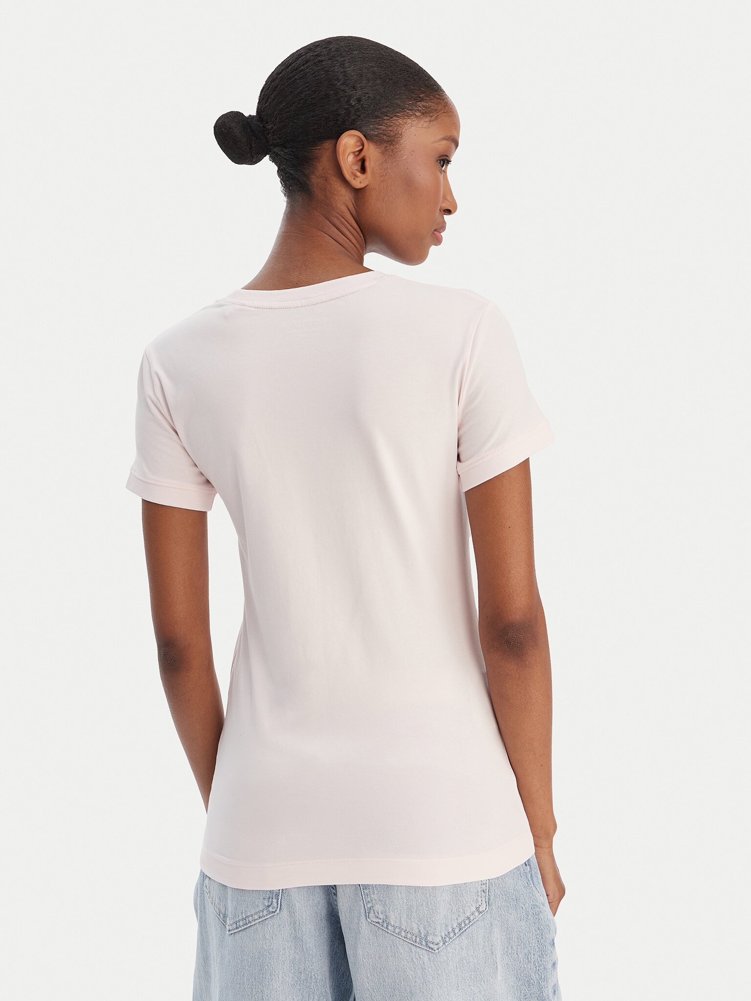 Tee shirt  Guess jeans W2YI44 J1314 A627 DELICATE PINK