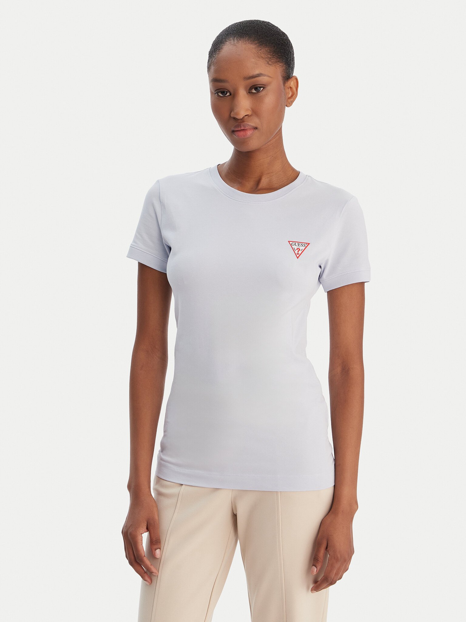 Tee shirt  Guess jeans W2YI44 J1314 G7S1 AIRWAY BLUE