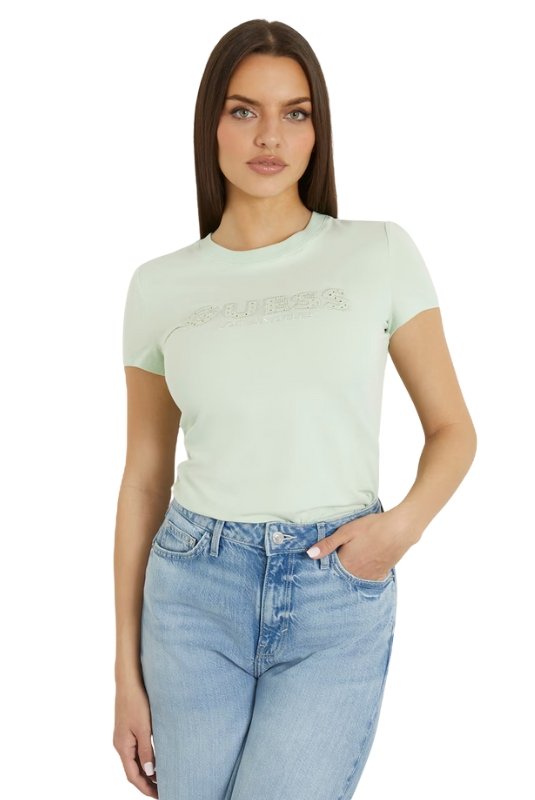 Tee shirt  Guess jeans W4GI14 J1314 A82R SPRING DAY