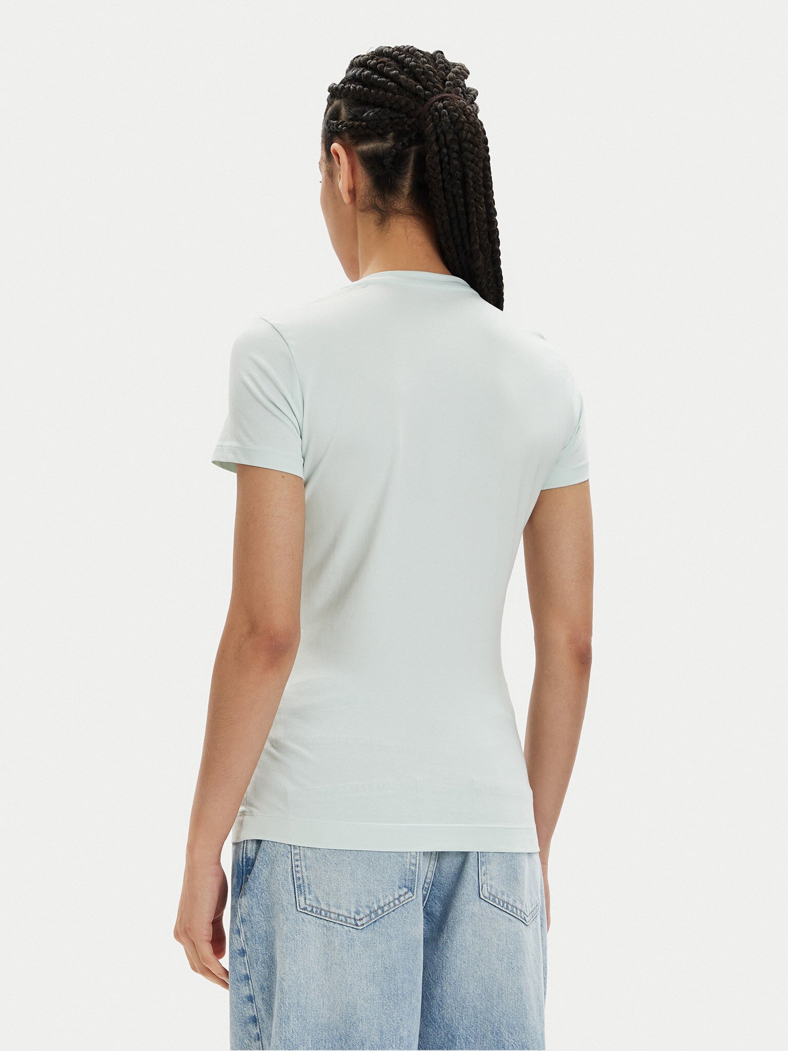 Tee shirt  Guess jeans W4GI24 J1314 A72C MISTY TEAL