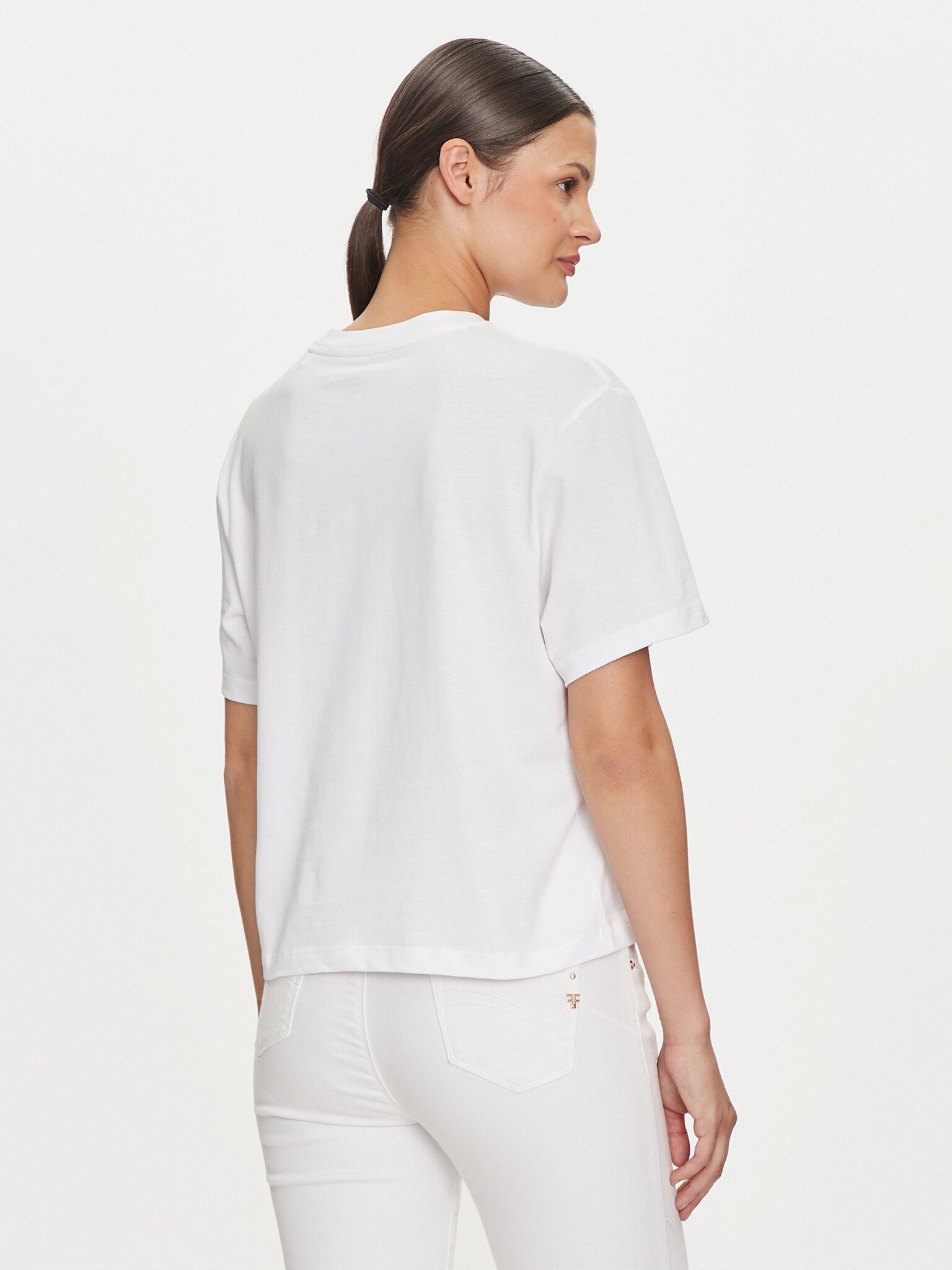 Tee shirt  Guess jeans W4YI05 K8HM0 G011 Pure White