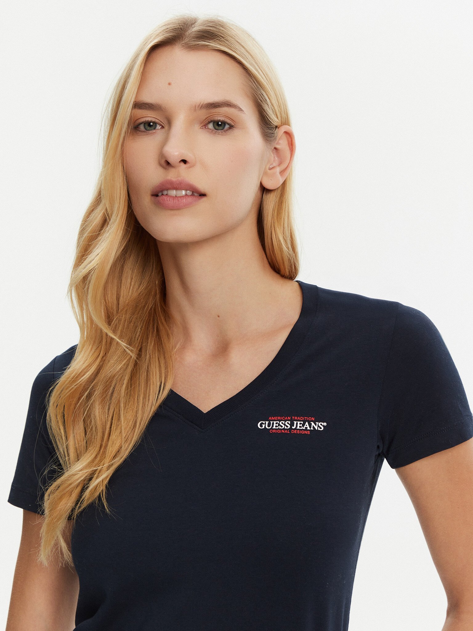 Tee shirt  Guess jeans W4YI23 J1314 A71W DARING OCEAN
