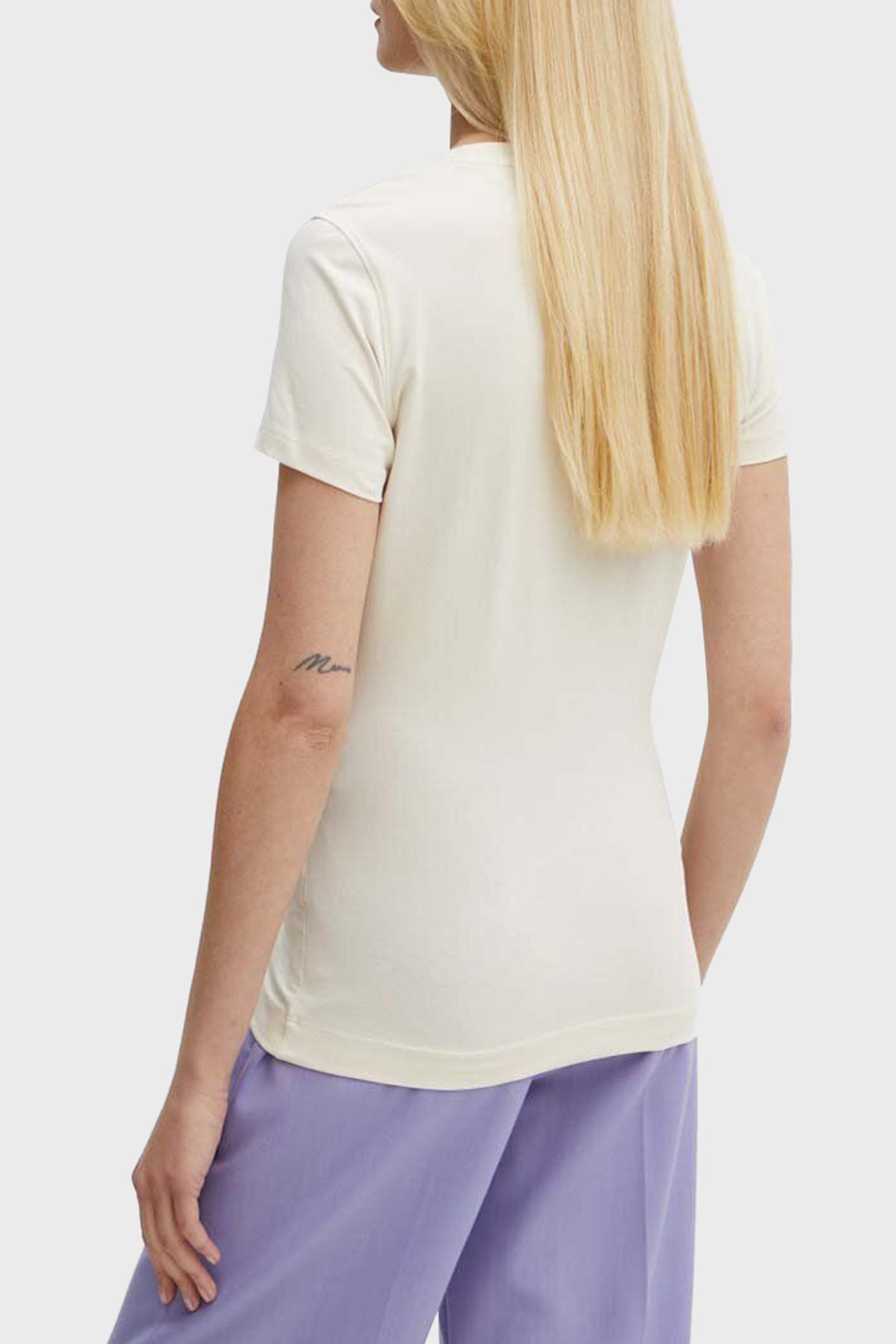 Tee shirt  Guess jeans W4YI26 J1314 G1F7 VANILLA BLUSH