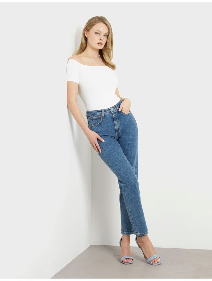 Tee shirt  Guess jeans W4YP26 KC7M0 G011 Pure White