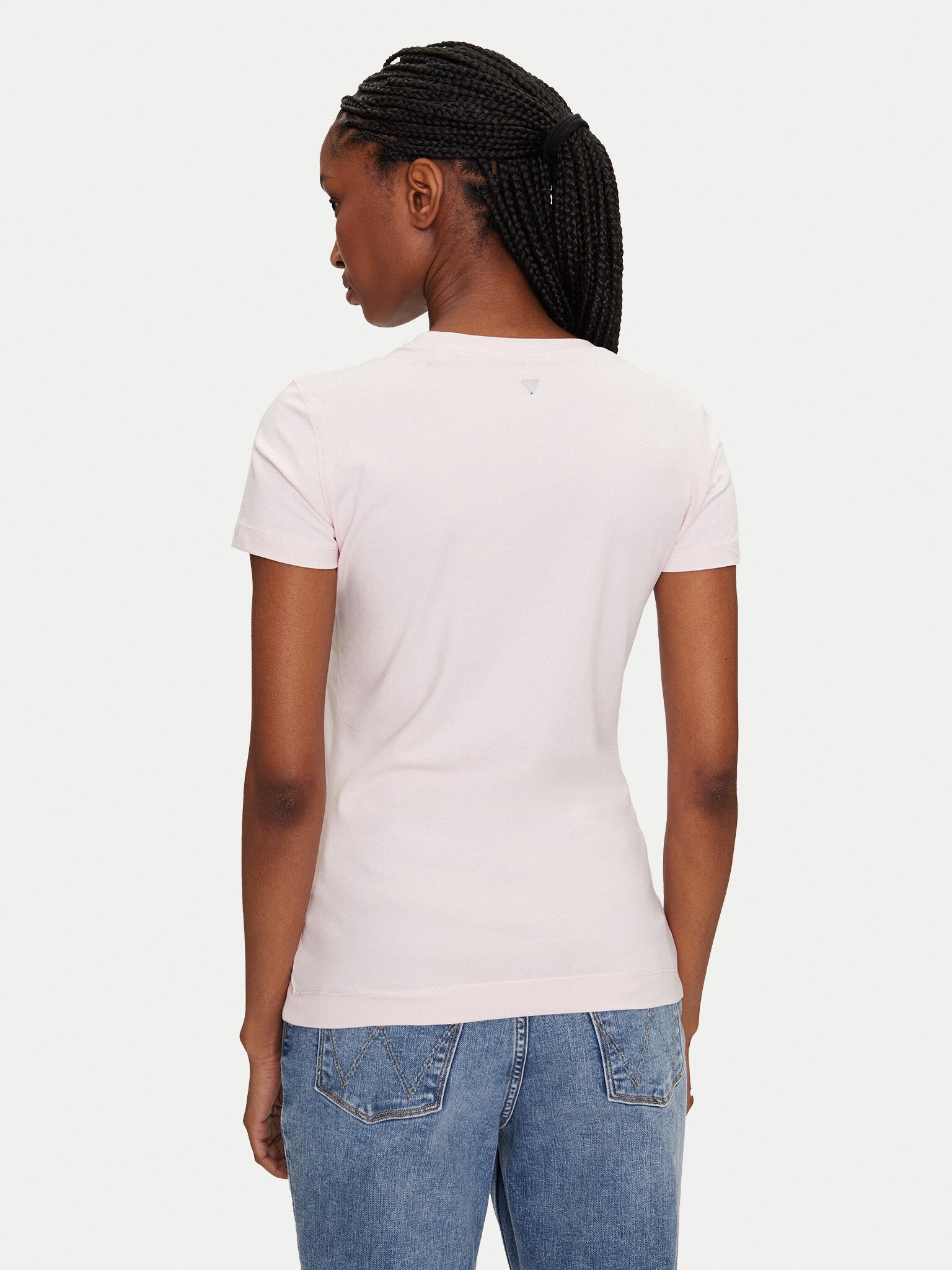 Tee shirt  Guess jeans W5GI07 J1314 A60W LOW KEY PINK