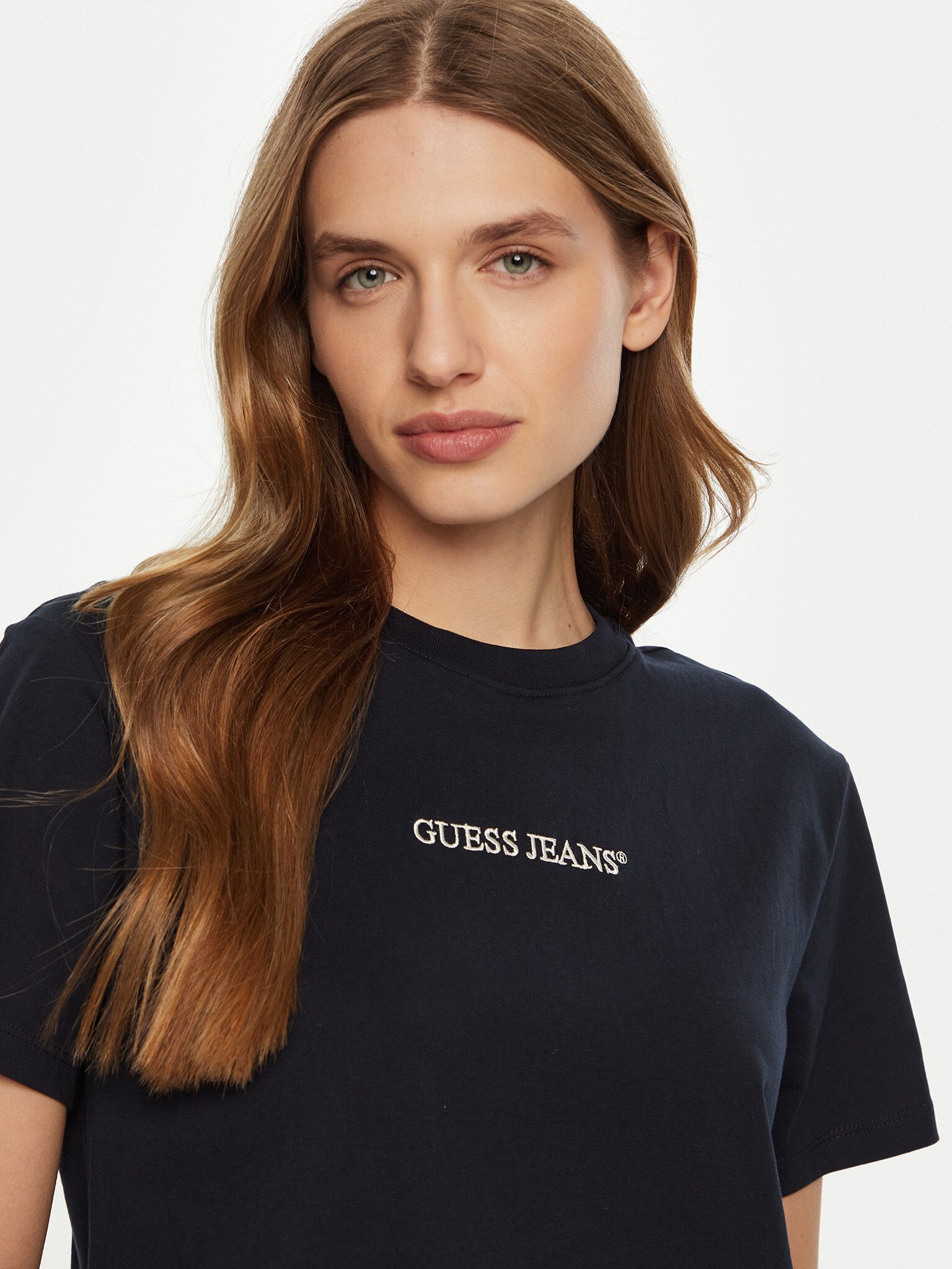 Tee shirt  Guess jeans W5RI42 K8HM0 JBLK Jet Black A996