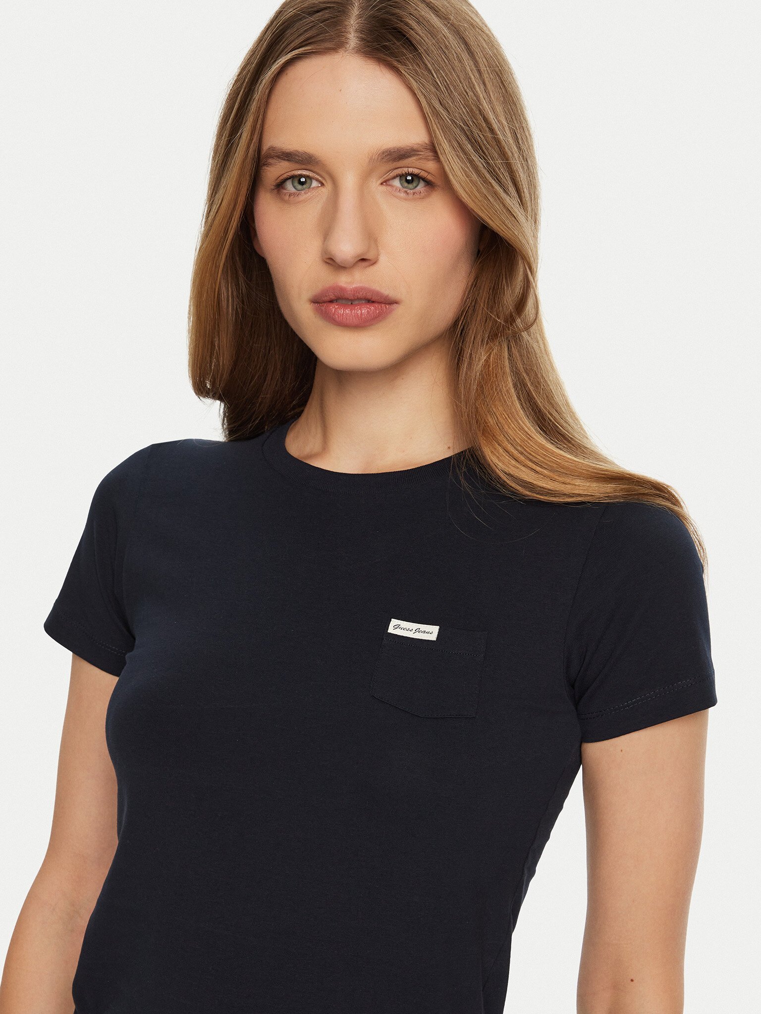 Tee shirt  Guess jeans W5RI52 J1314 A71W DARING OCEAN