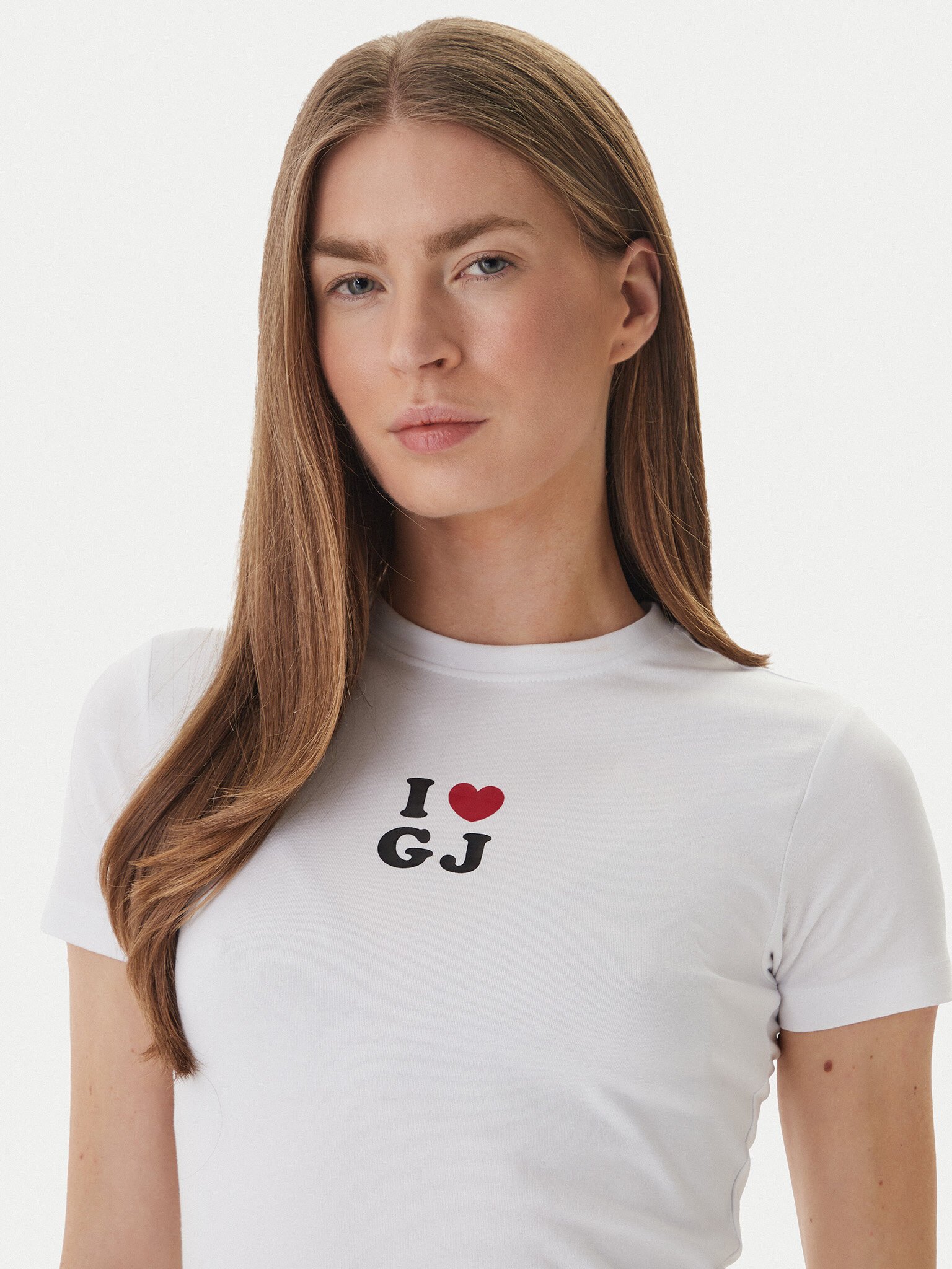 Tee shirt  Guess jeans W6GIB1 J1314 G011 Pure White