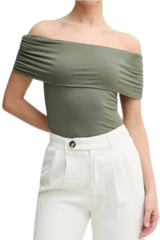 Top   Guess jeans W5GP08 KACM2 G8CJ SAGE LEAF