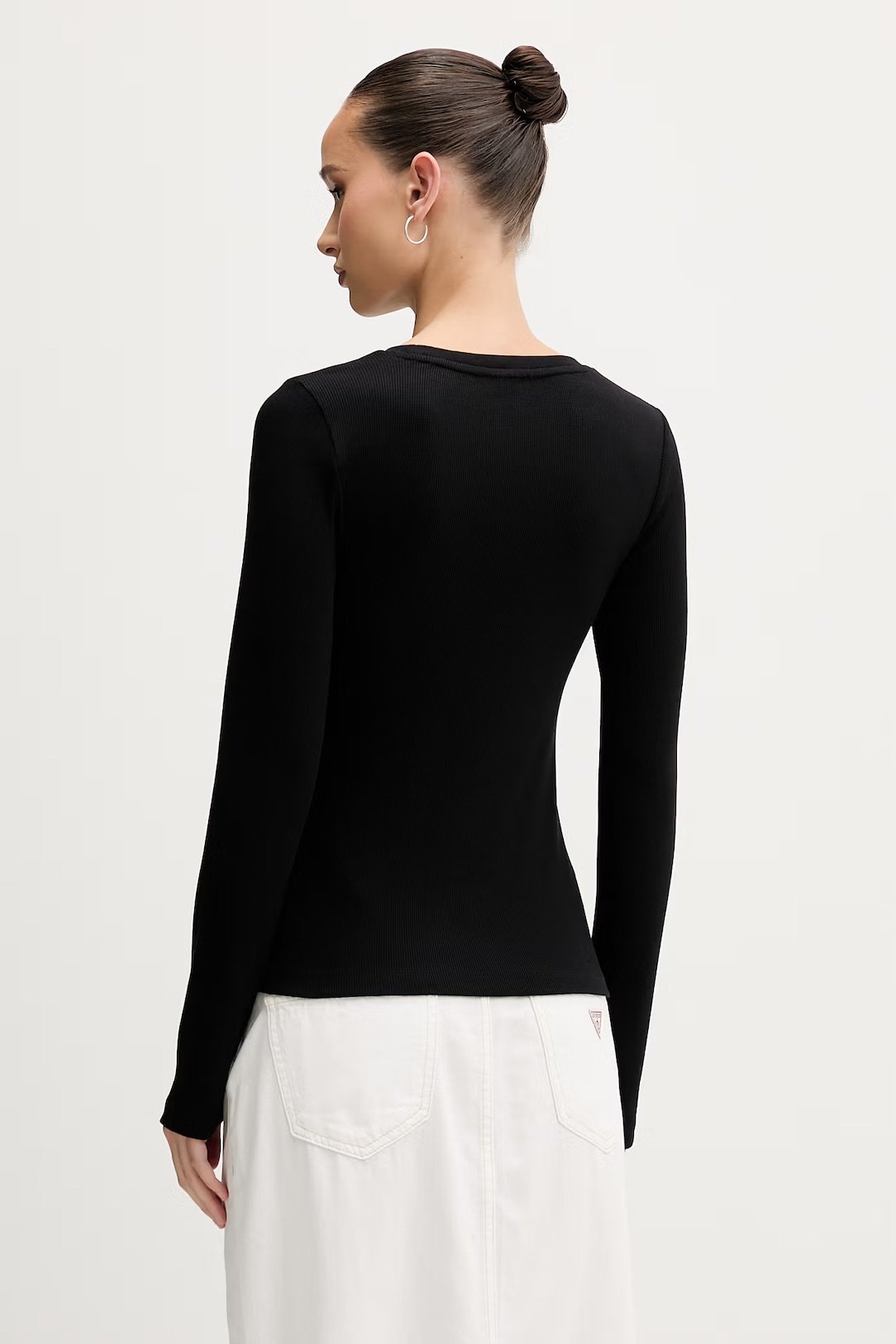 Top   Guess jeans W6GPZ4 KA0H1 JBLK Jet Black A996