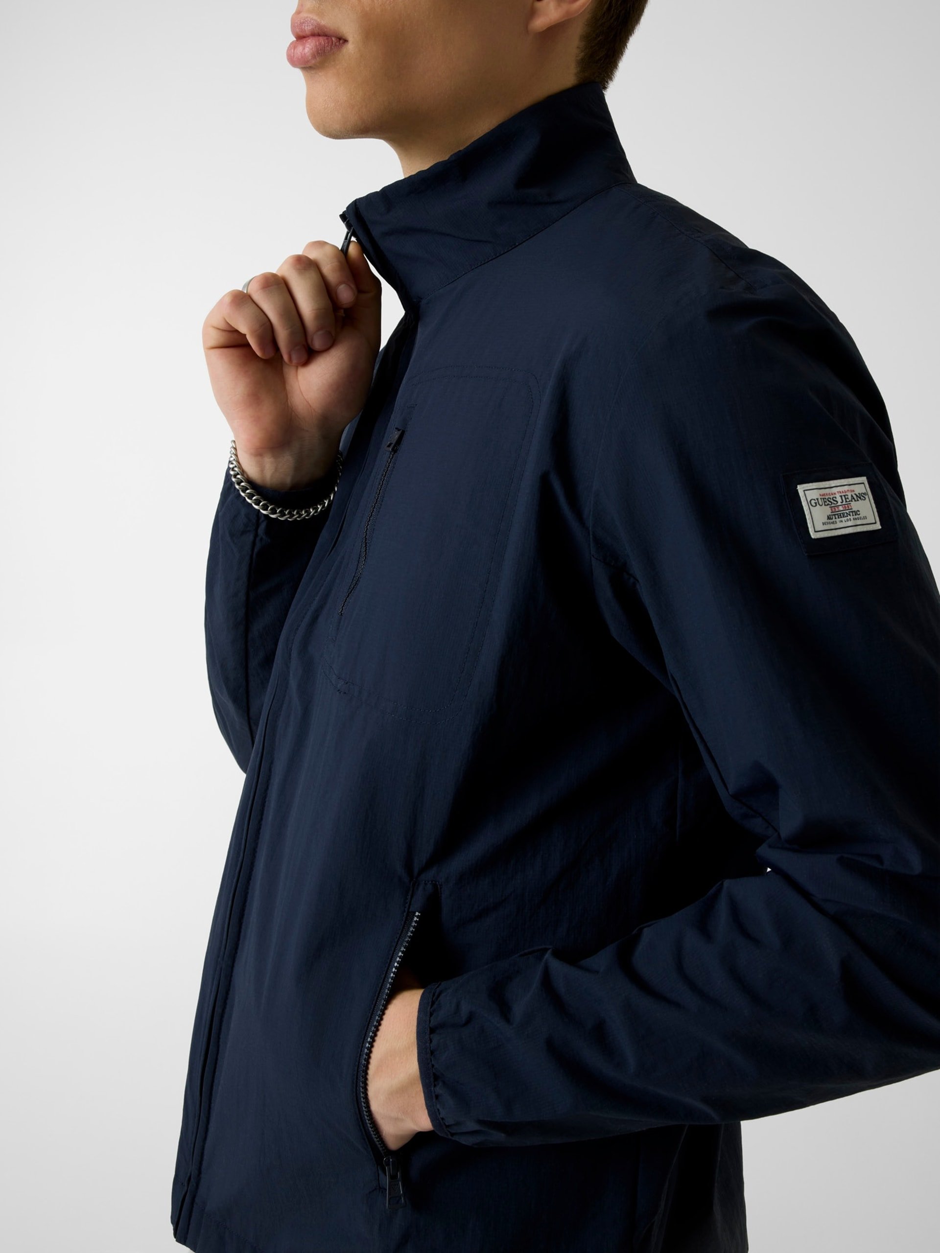 Vestes & blousons  Guess jeans M6GL01 WH8N2 A71W DARING OCEAN