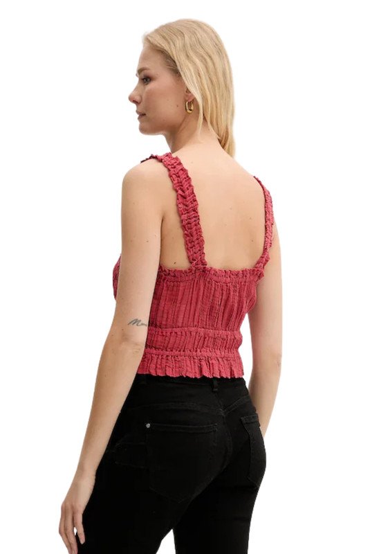 Top   Guess jeans W5GH0U WE340 F51Y SONORAN RED MULTI