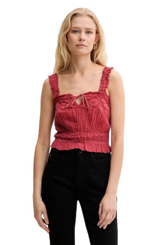 Top   Guess jeans W5GH0U WE340 F51Y SONORAN RED MULTI
