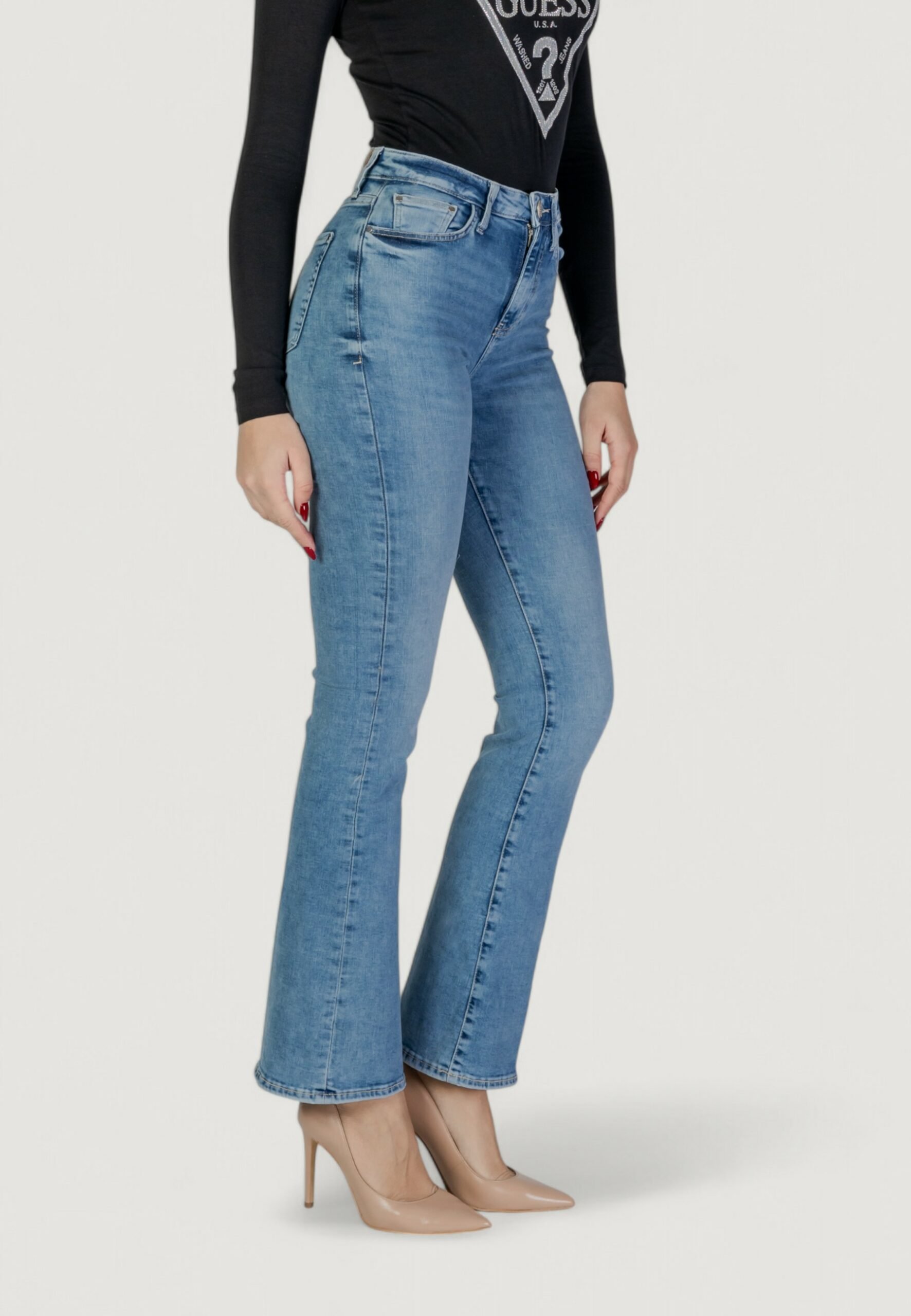 Jeans bootcut / flare  Guess jeans W5RA0L D5L71 BELT BELLA VITA
