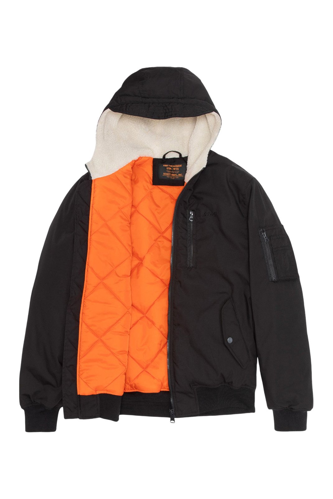 Blousons / doudounes  Schott HOUSTON BLACK