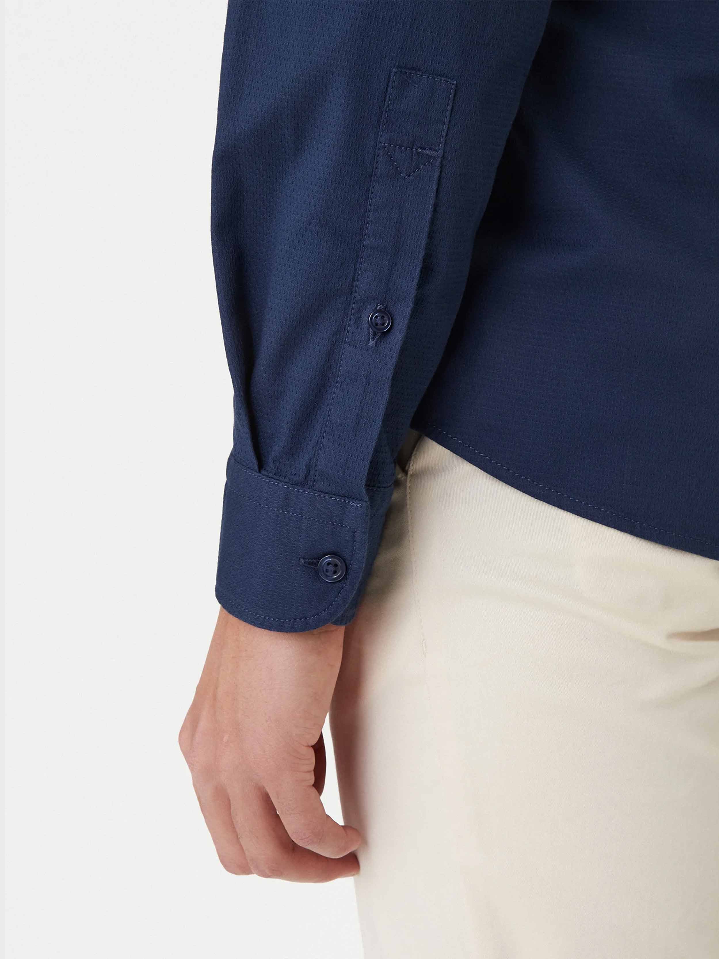 Chemises manches longues  Hugo boss 50553001 464 Open Blue