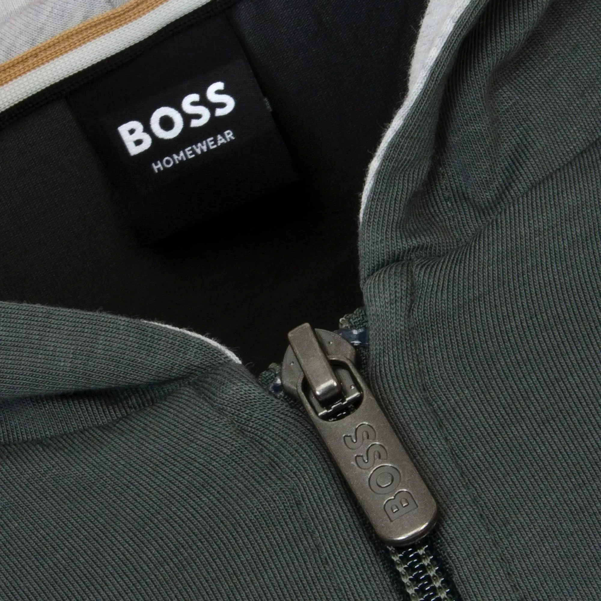Gilets  Hugo boss 50515313 345 Open Green