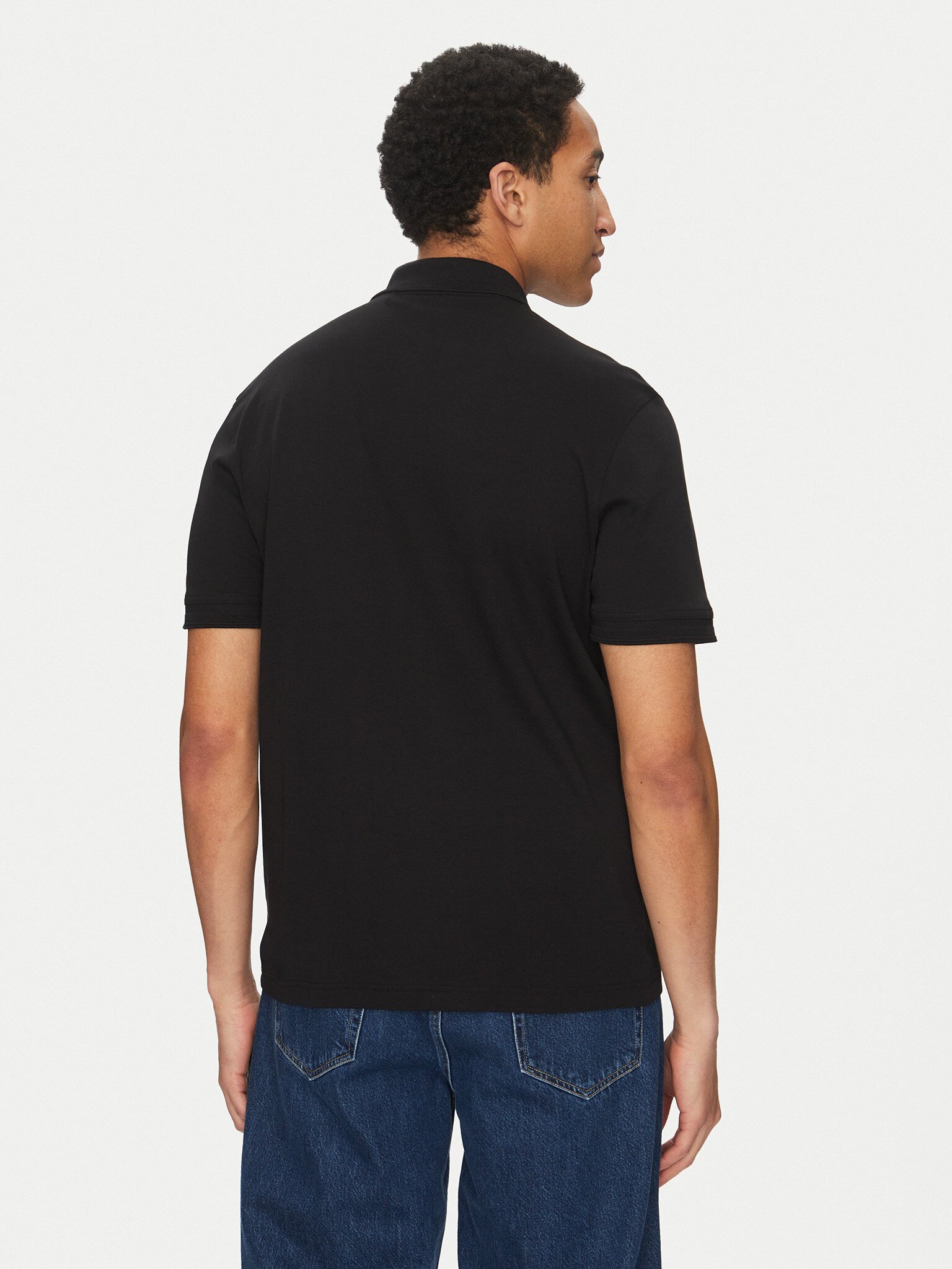 Polos manches courtes  Hugo boss 50520109 001 Black
