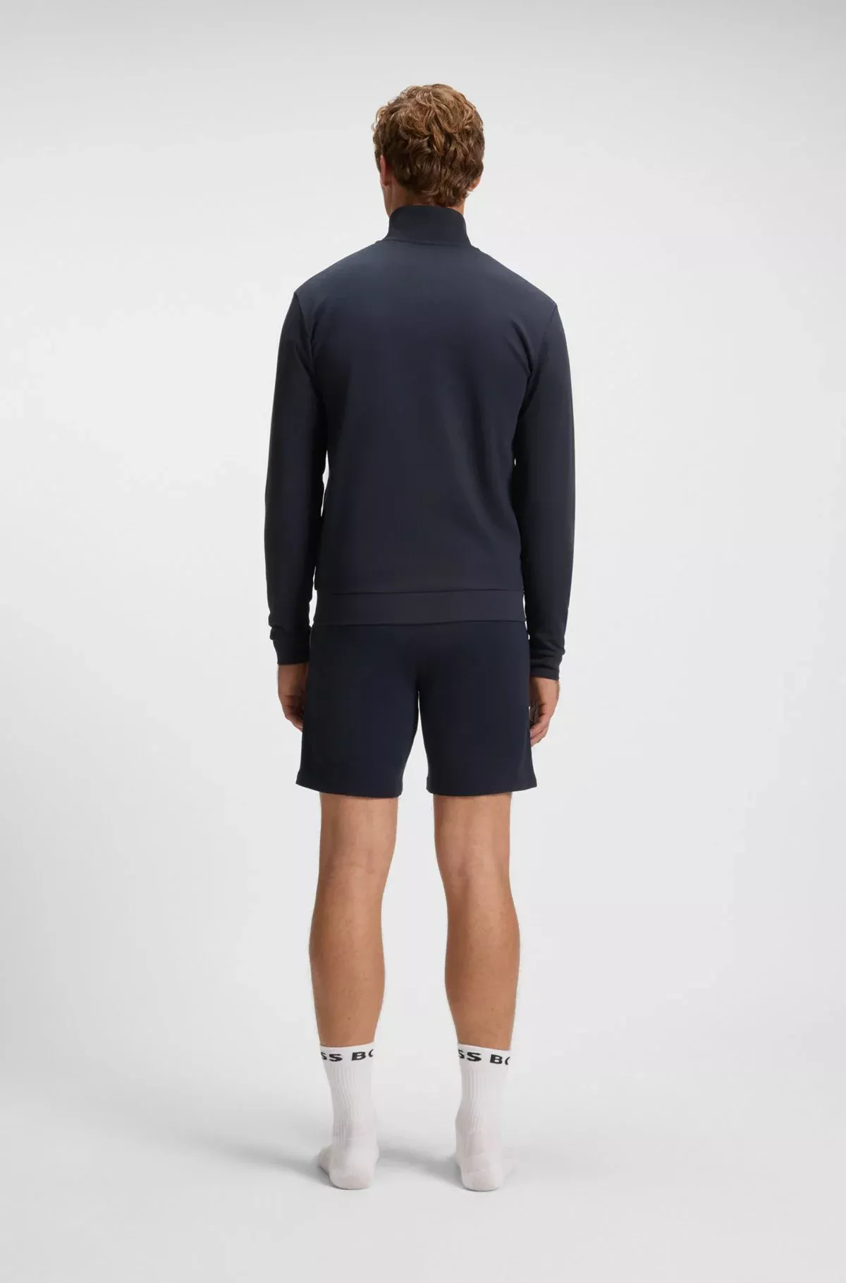 Sweats zippés  Hugo boss 50545567 403 Dark Blue