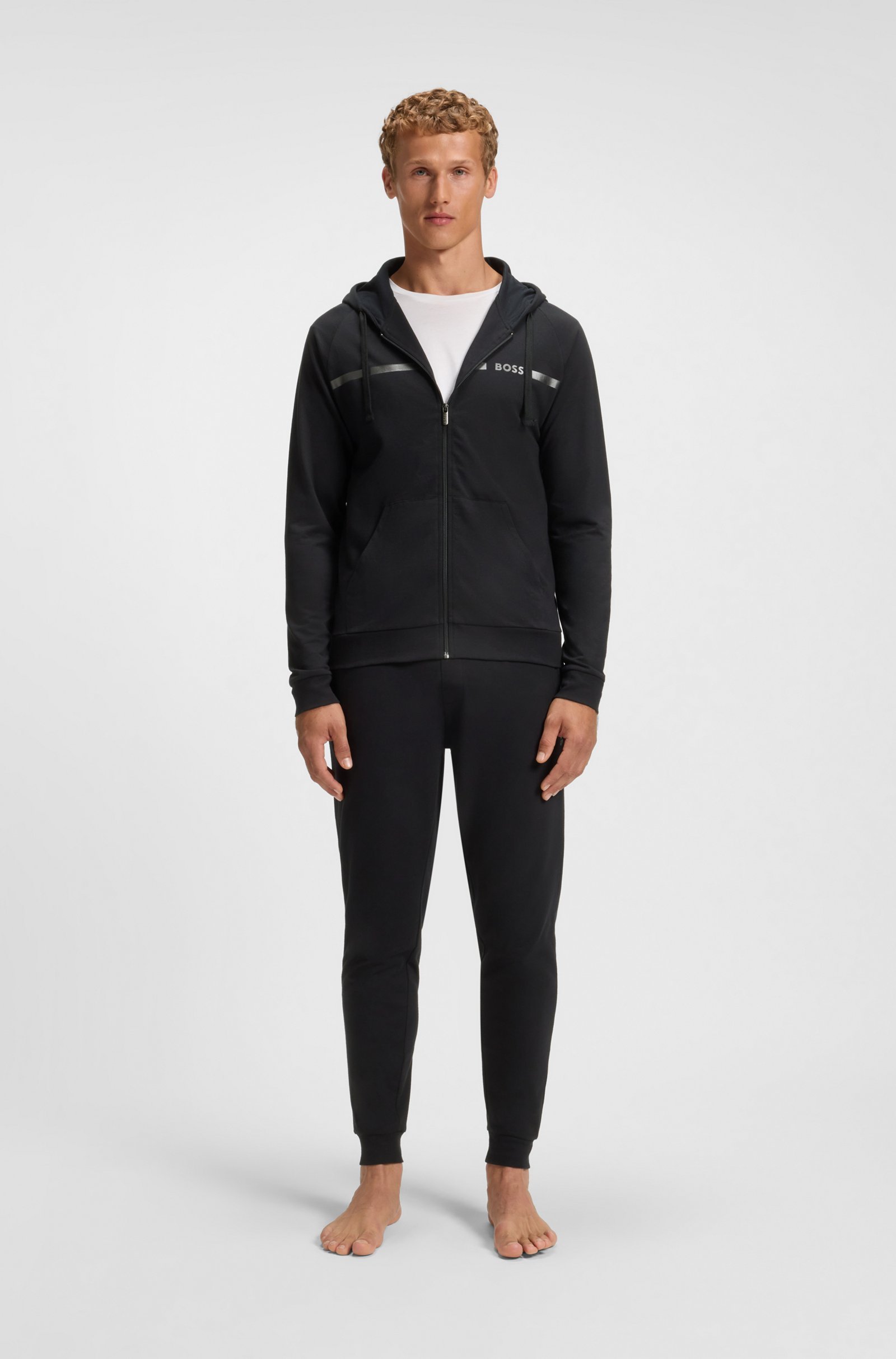 Sweats zippés  Hugo boss 50550571 001 Black