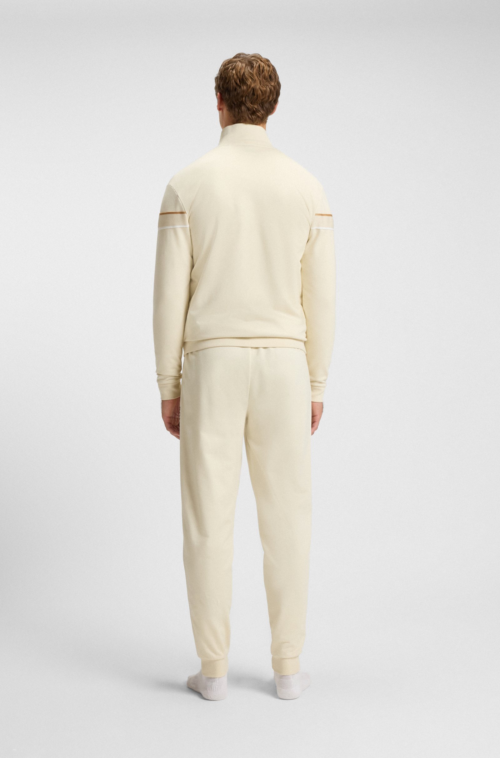 Sweats zippés  Hugo boss 50550612 131 Open White