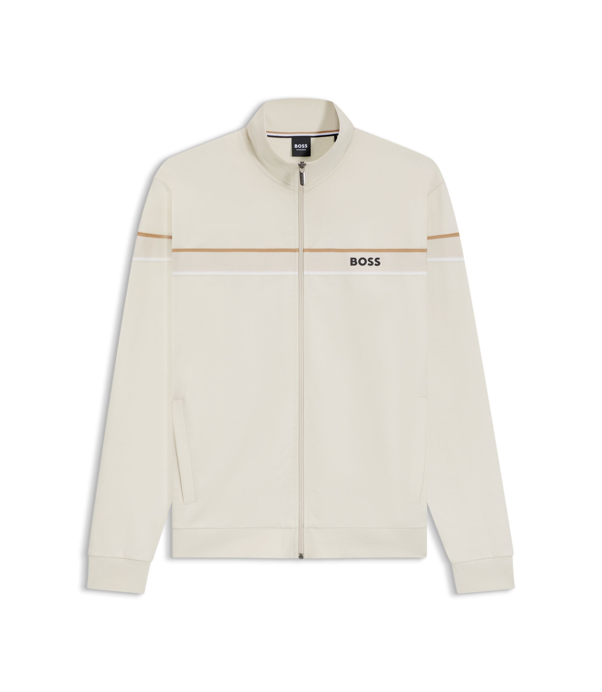 Sweats zippés  Hugo boss 50550612 131 Open White