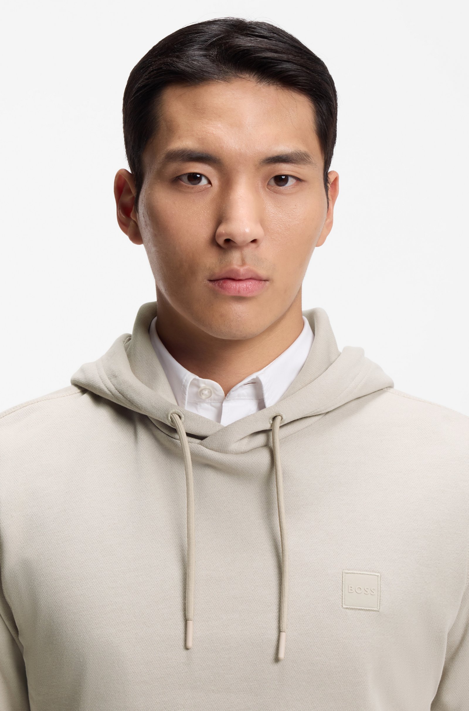 Sweatshirts  Hugo boss 50514530 070 Open Grey